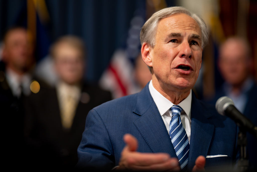 Texas Governor Abbott Holds Border Security Bill Signing At Texas Capitol
