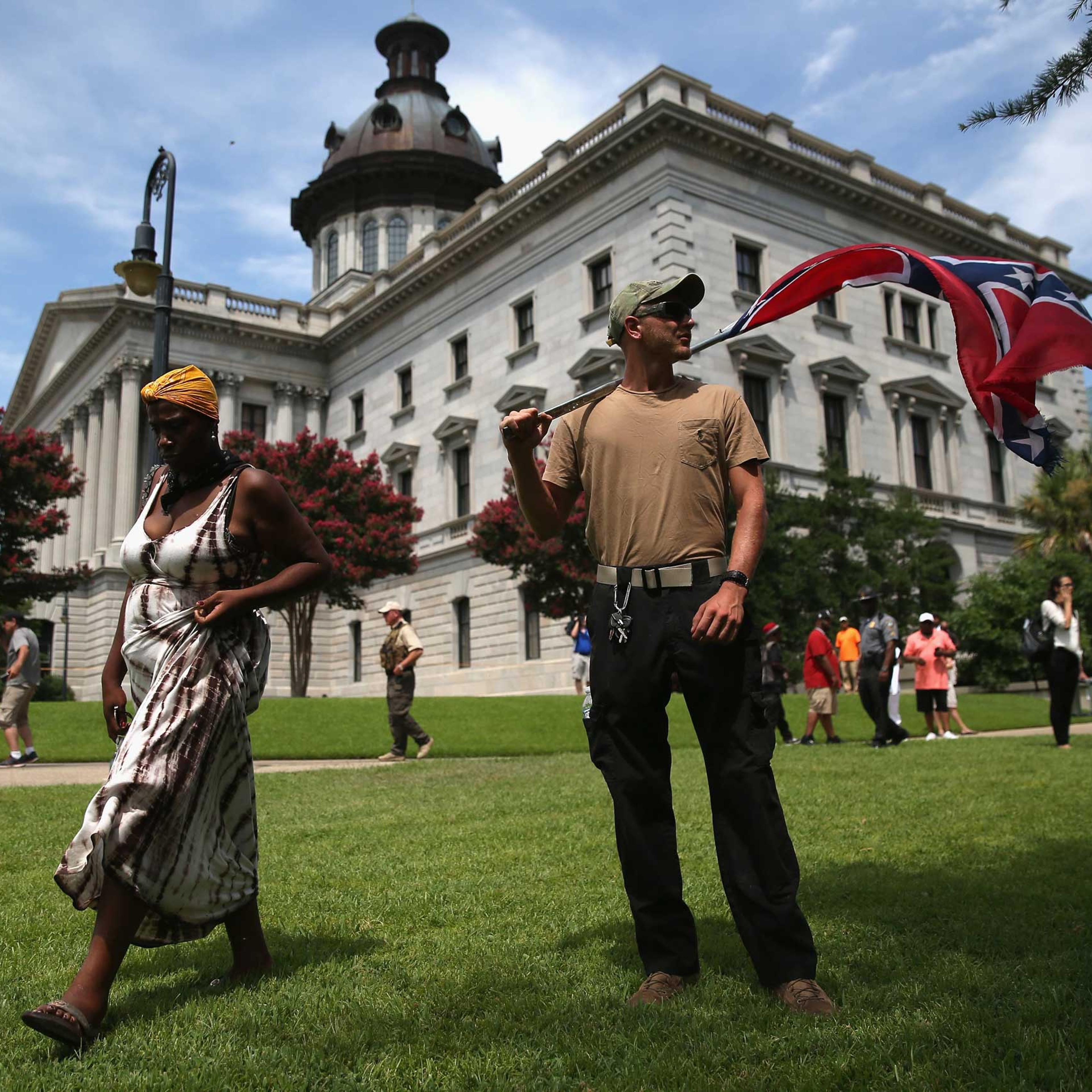 Confederate Flag Columbia South Carolina