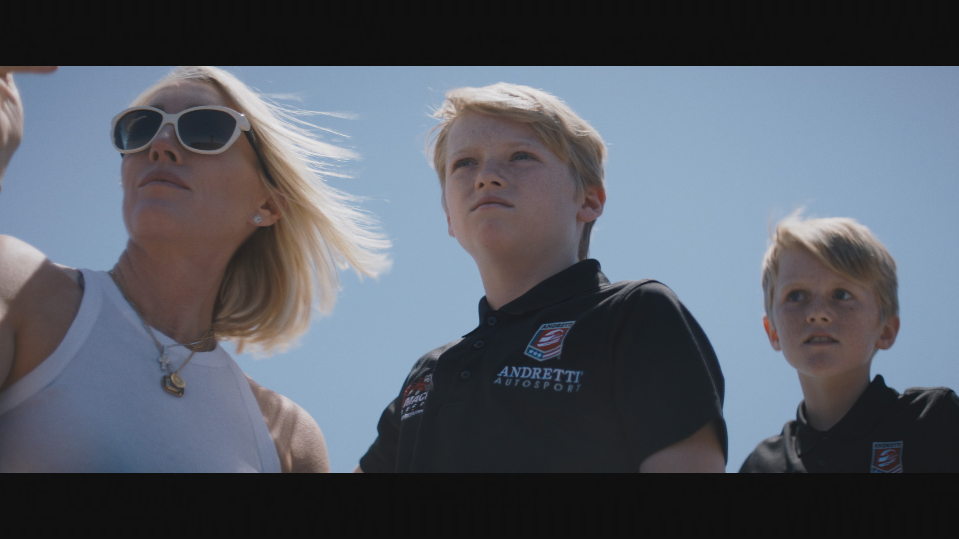 Susie Wheldon (left) and her sons, Sebastian and Oliver.  The Wheldon boys have followed their late father, two-time Indy 500 champ Dan Wheldon, into racing. 