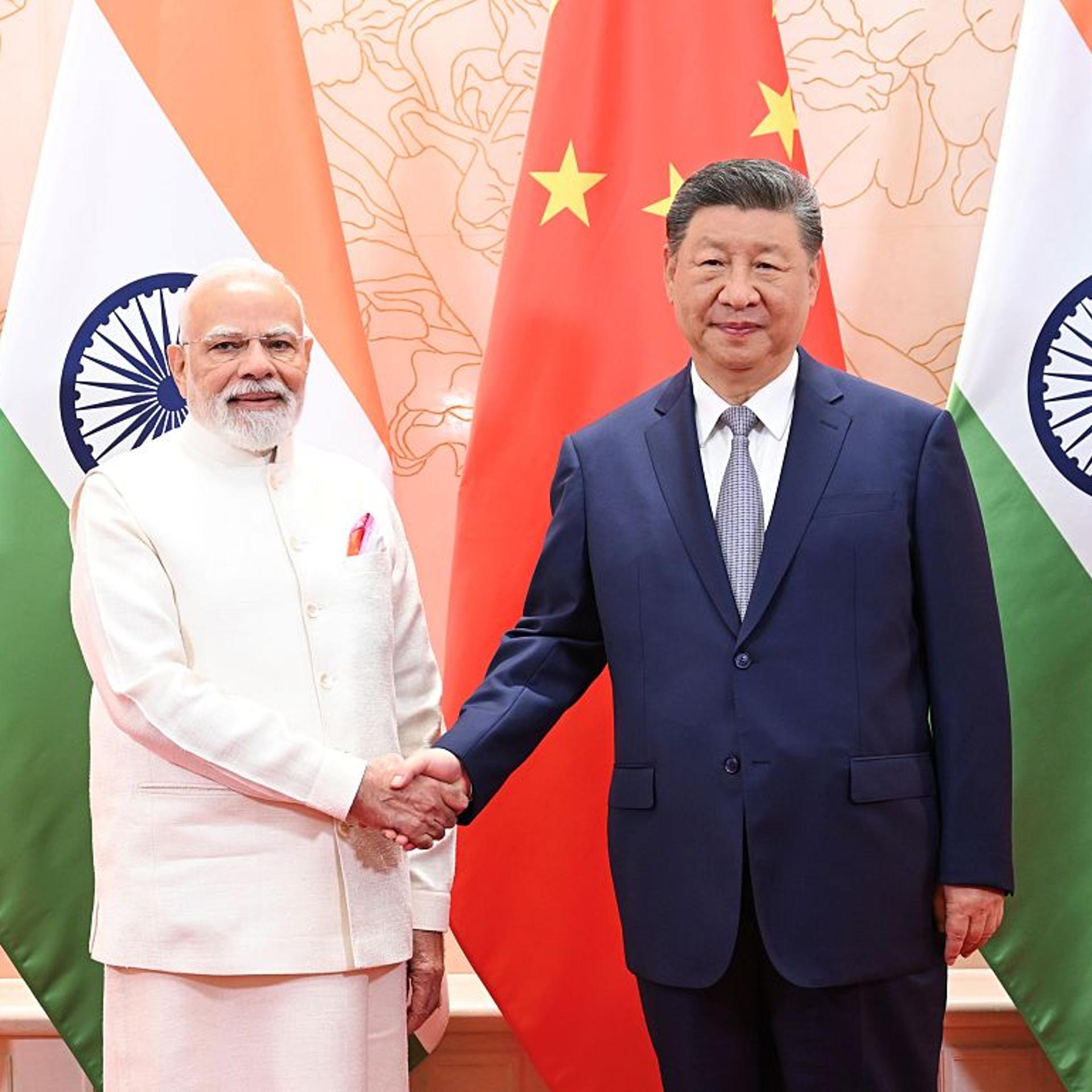 Xi Jinping and Narendra Modi