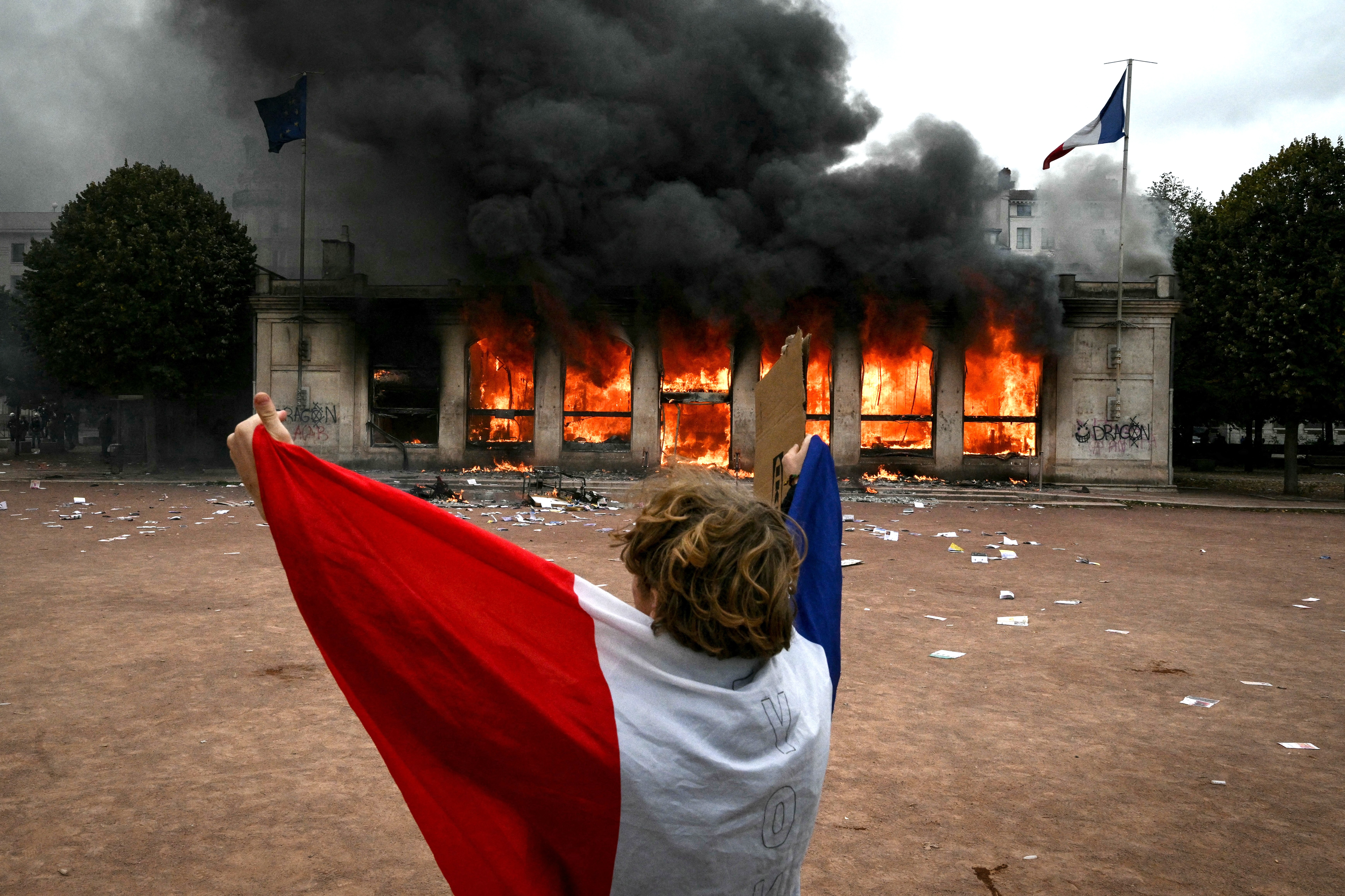 How the Protests in France Spiraled Out of Control