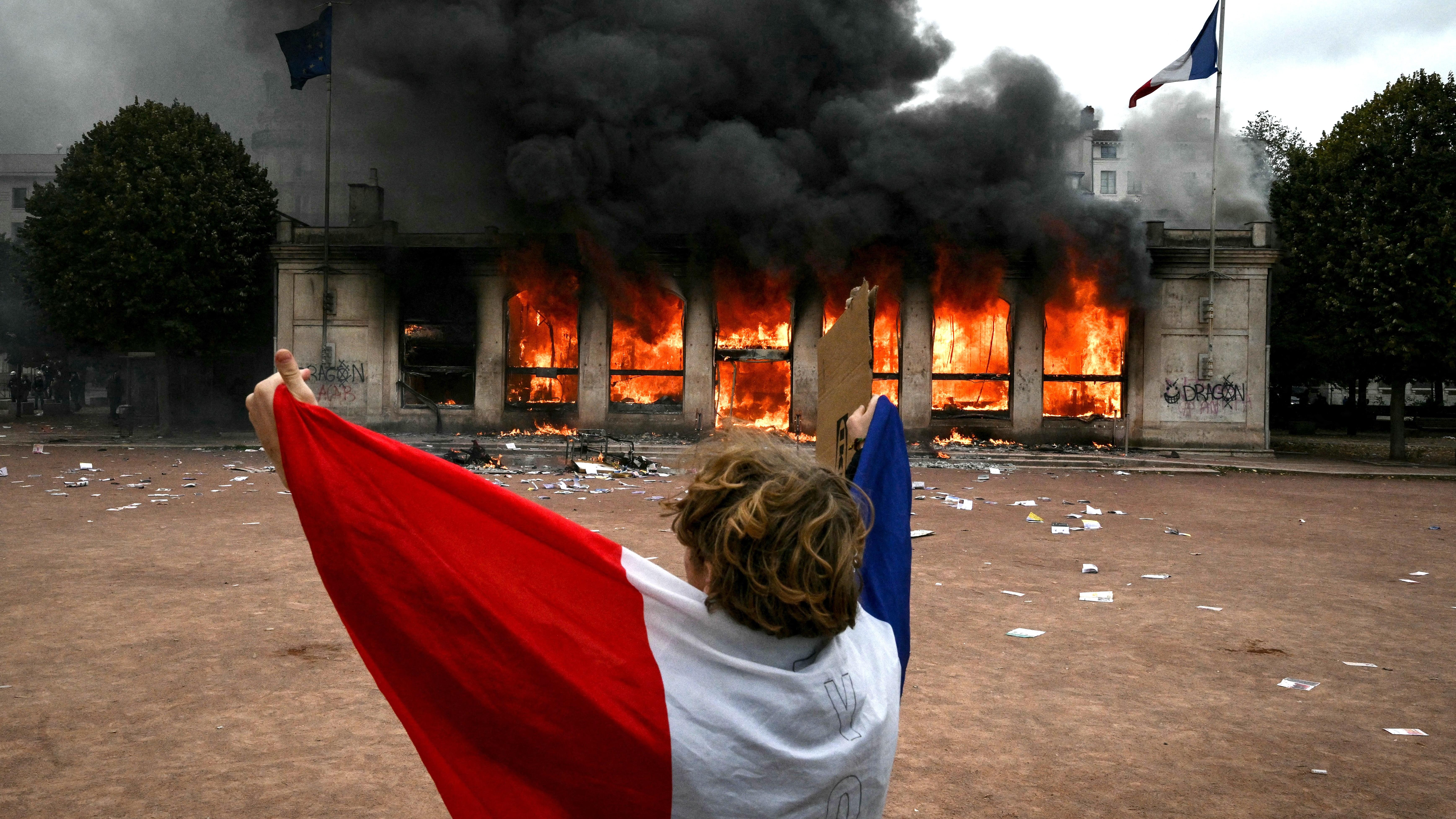 How the Protests in France Spiraled Out of Control