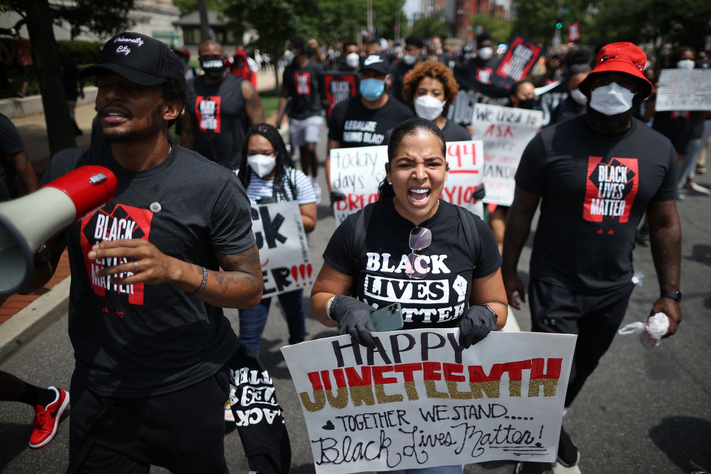 Juneteenth Marked With Celebrations And Marches In Cities Across America