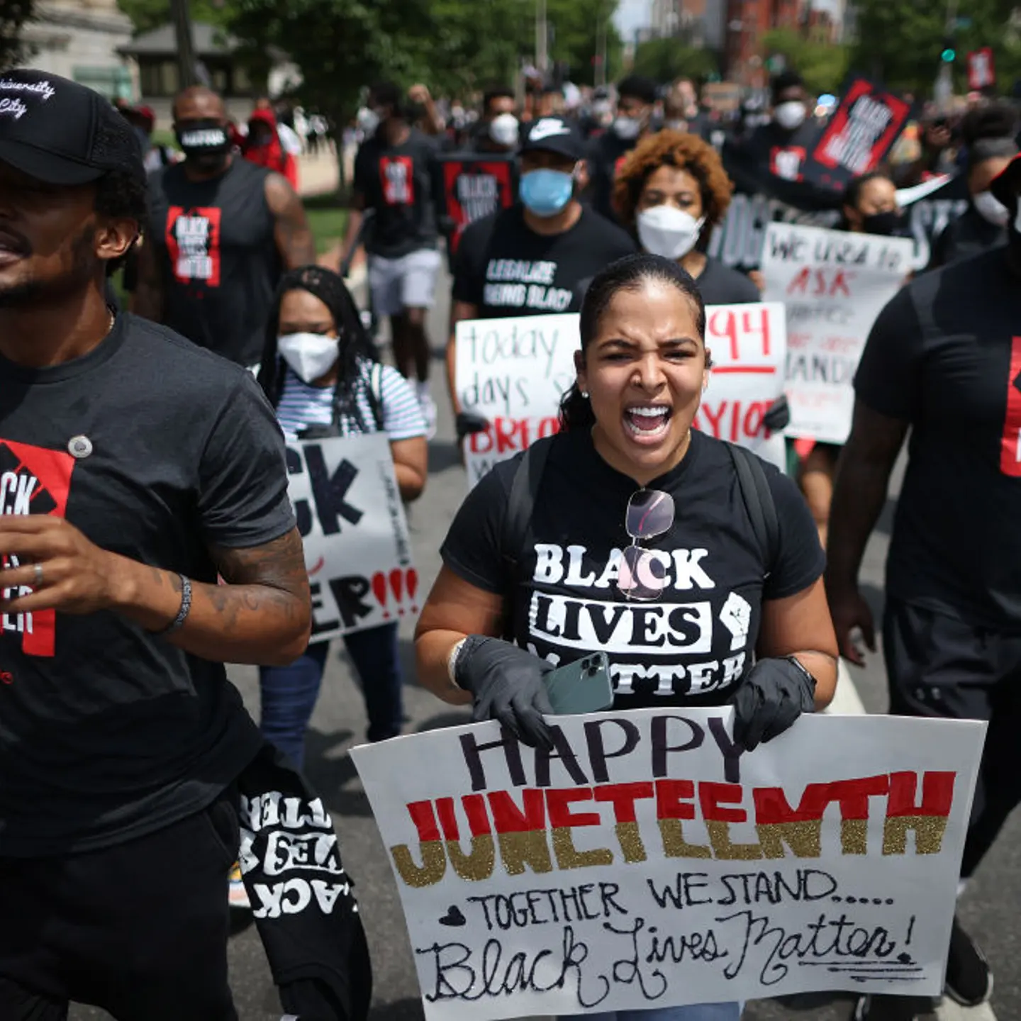 Juneteenth Marked With Celebrations And Marches In Cities Across America