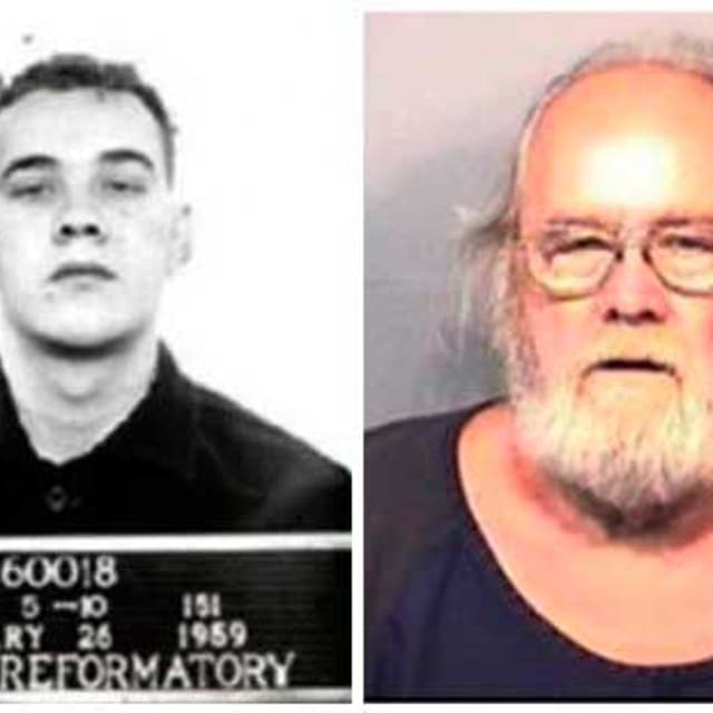 Frank Freshwaters, 79, of Akron, Ohio, United States, is seen in 1959 and 2015 photos released by the Brevard County Sheriff's Office in Florida.