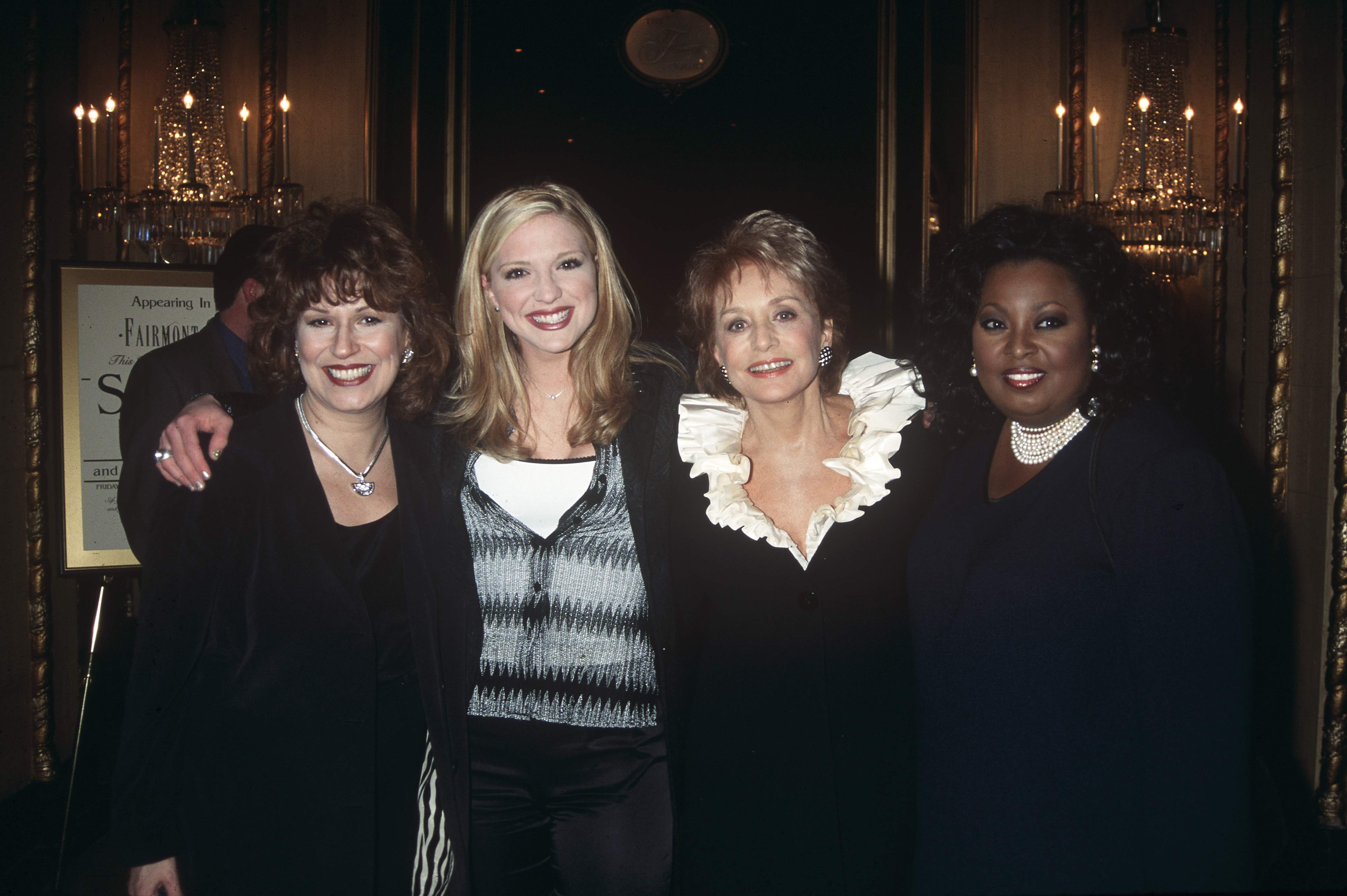 USA: Joy Behar, Debbie Matenopoulos, Barbara Walters, and Star Jones