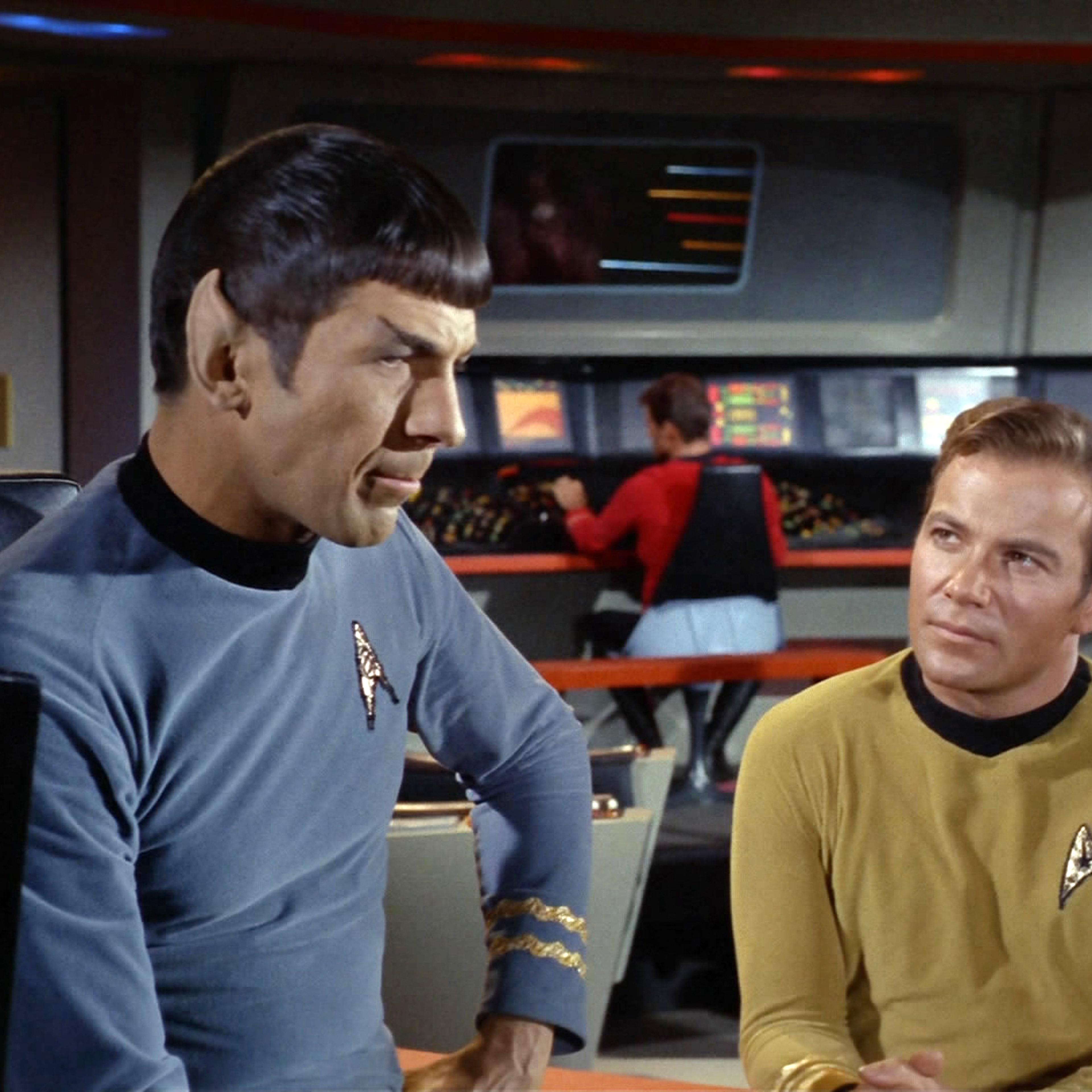 william shatner leonard nimoy star trek