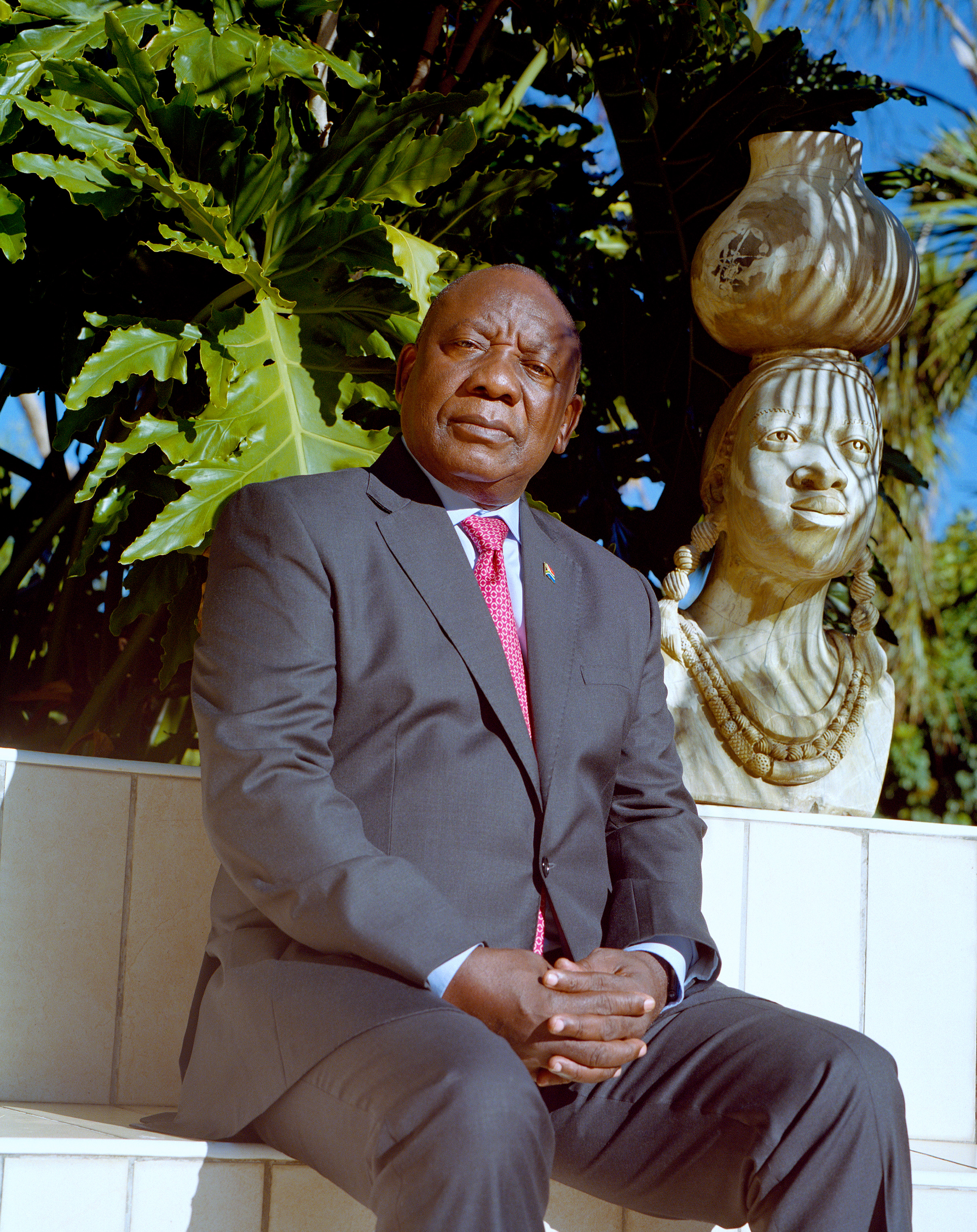 South African President Cyril Ramaphosa
