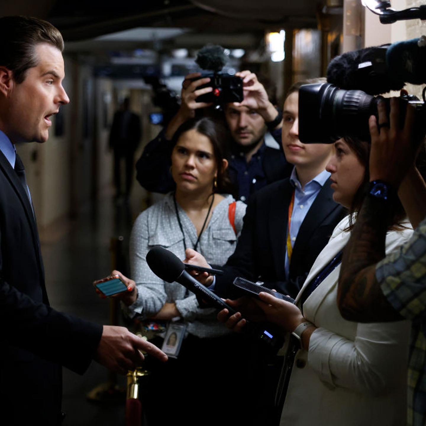 House GOP Members Gather For Morning Caucus Meeting