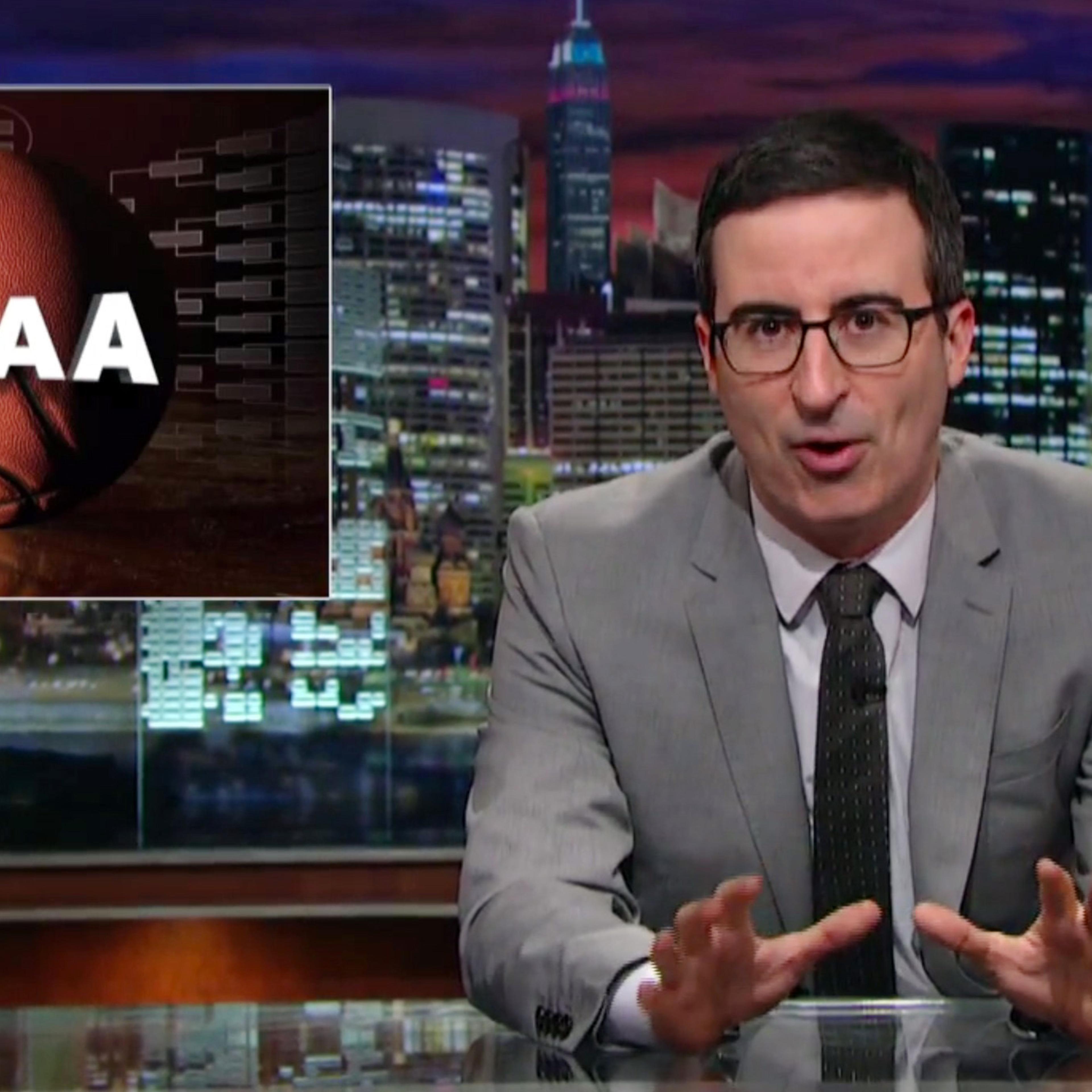 John Oliver NCAA
