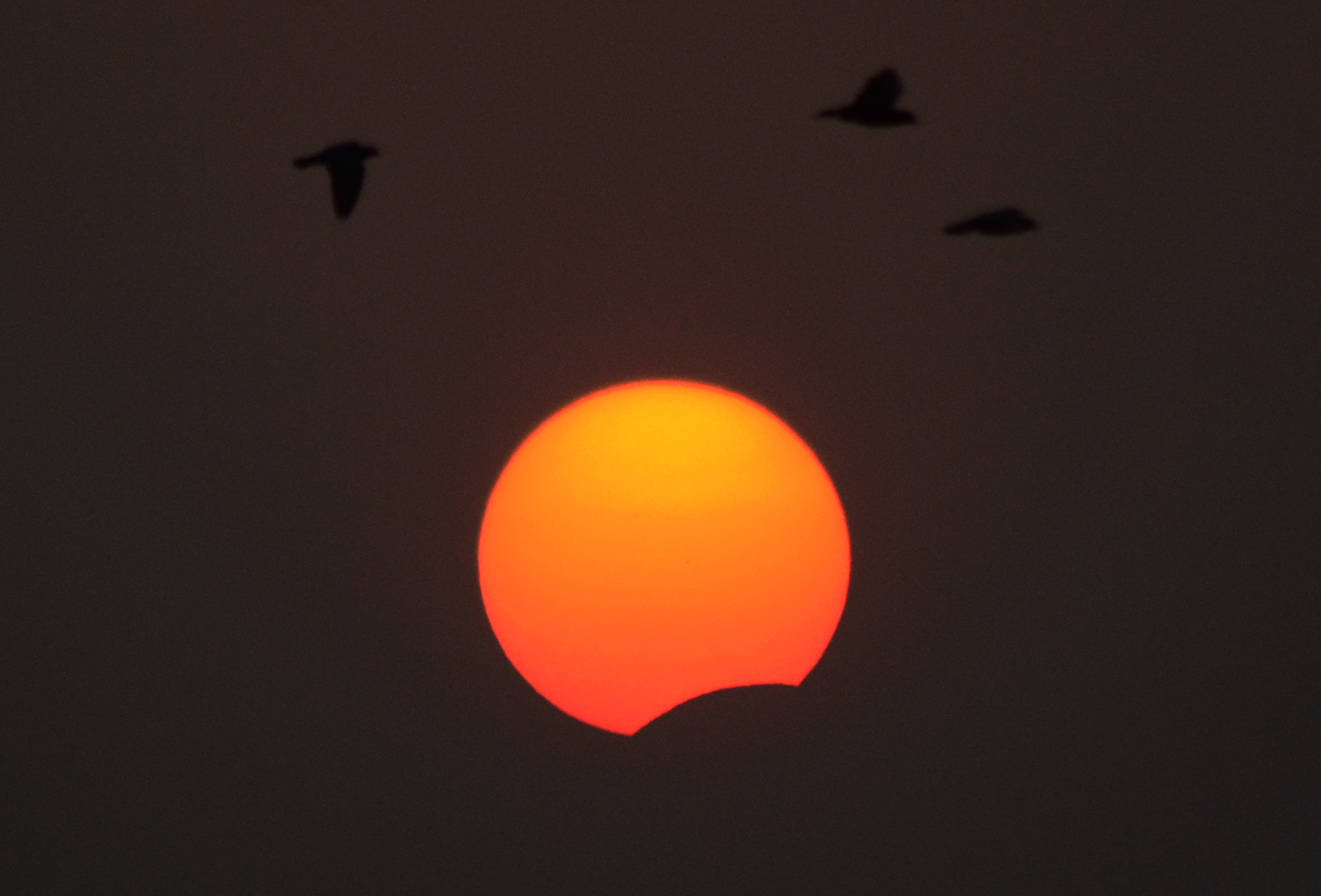 Solar Eclipse in Allahabad