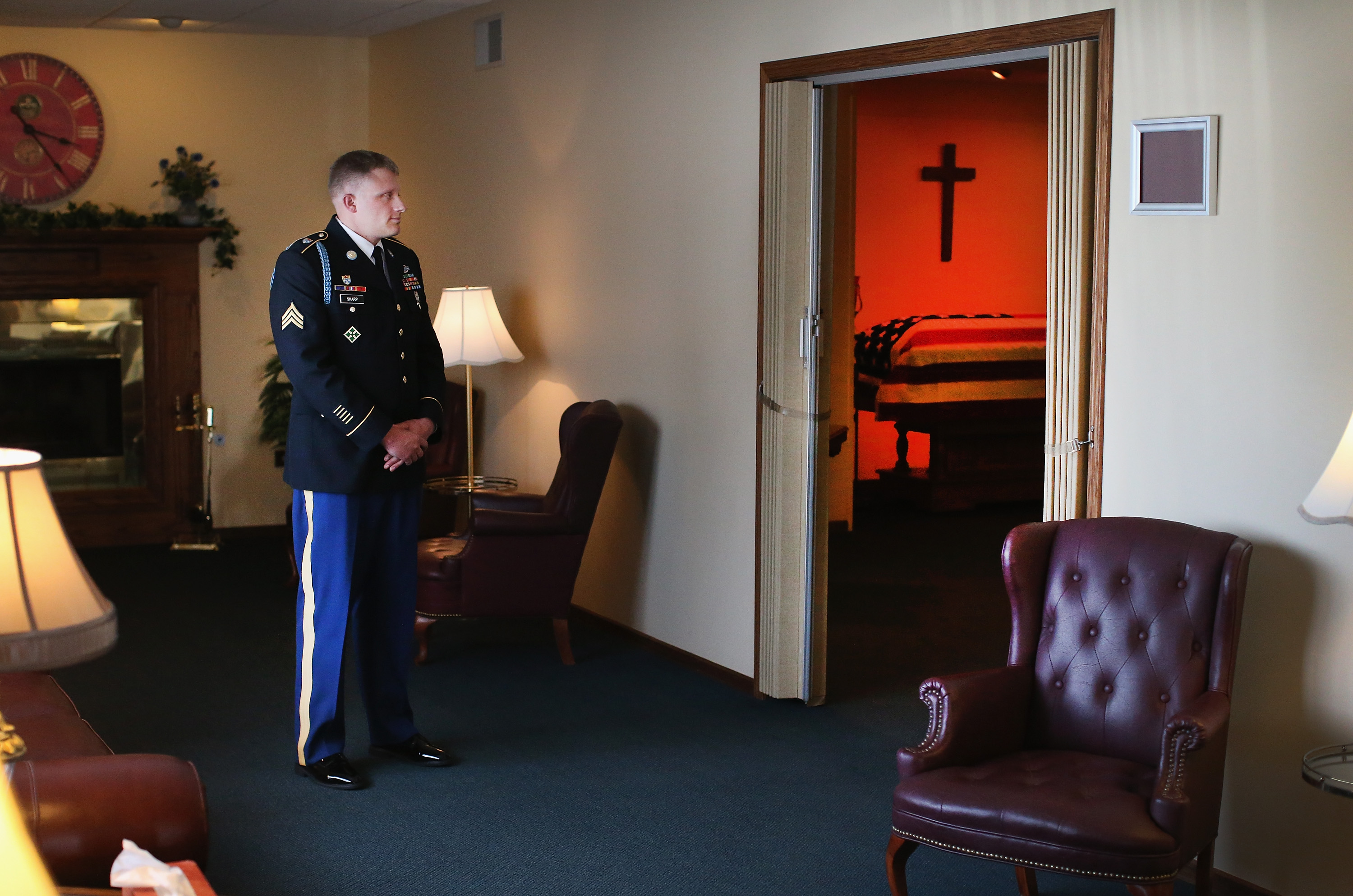 Aaron Toppen Soldier Funeral Illinois Afghanistan