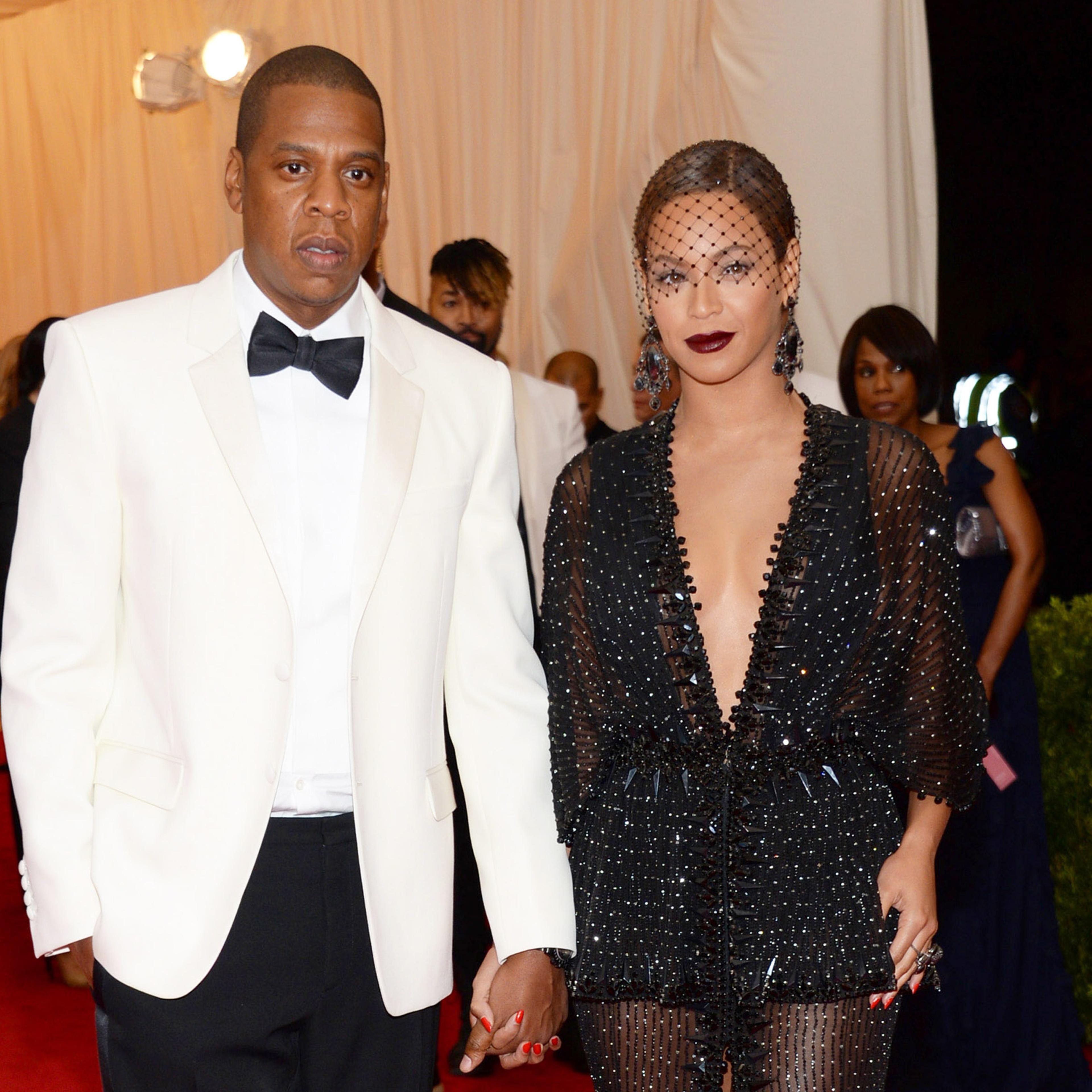 Jay Z and Beyonce at The Metropolitan Museum of Art's Costume Institute benefit gala.