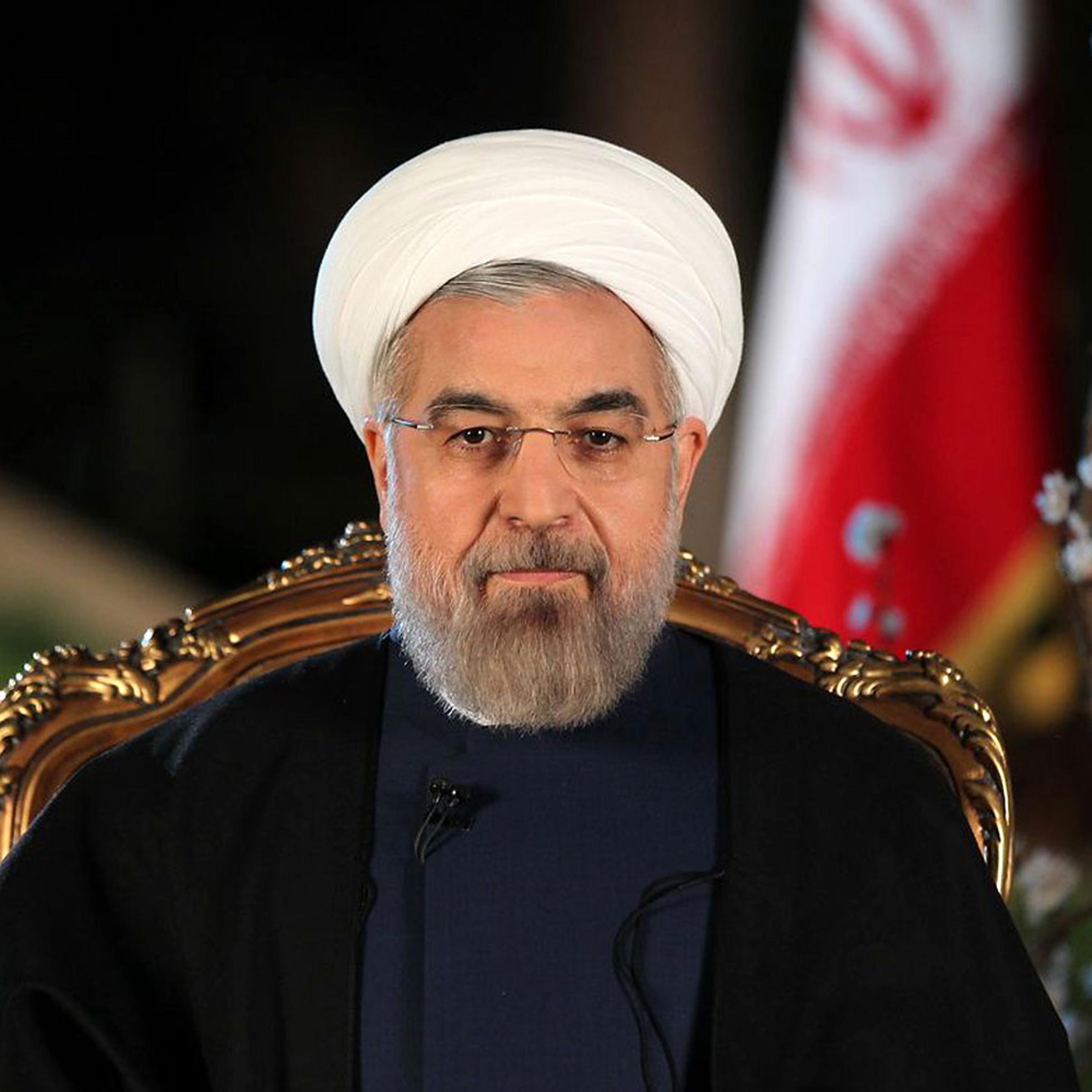 Iranian President Hassan Rouhani delivers a message for the Iranian New Year, in Tehran, March 20, 2014.
