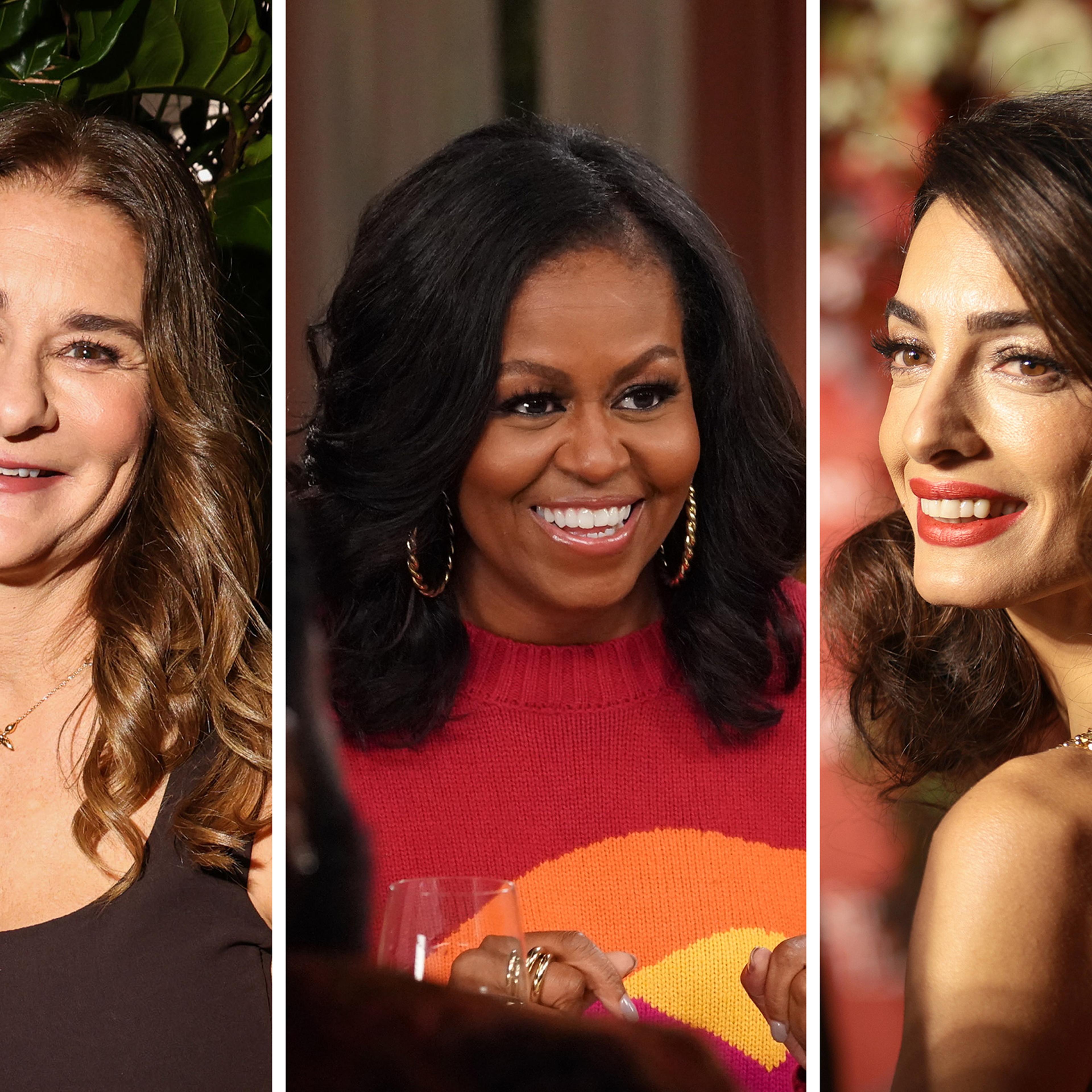 Melinda Gates, Michelle Obama, Amal Clooney