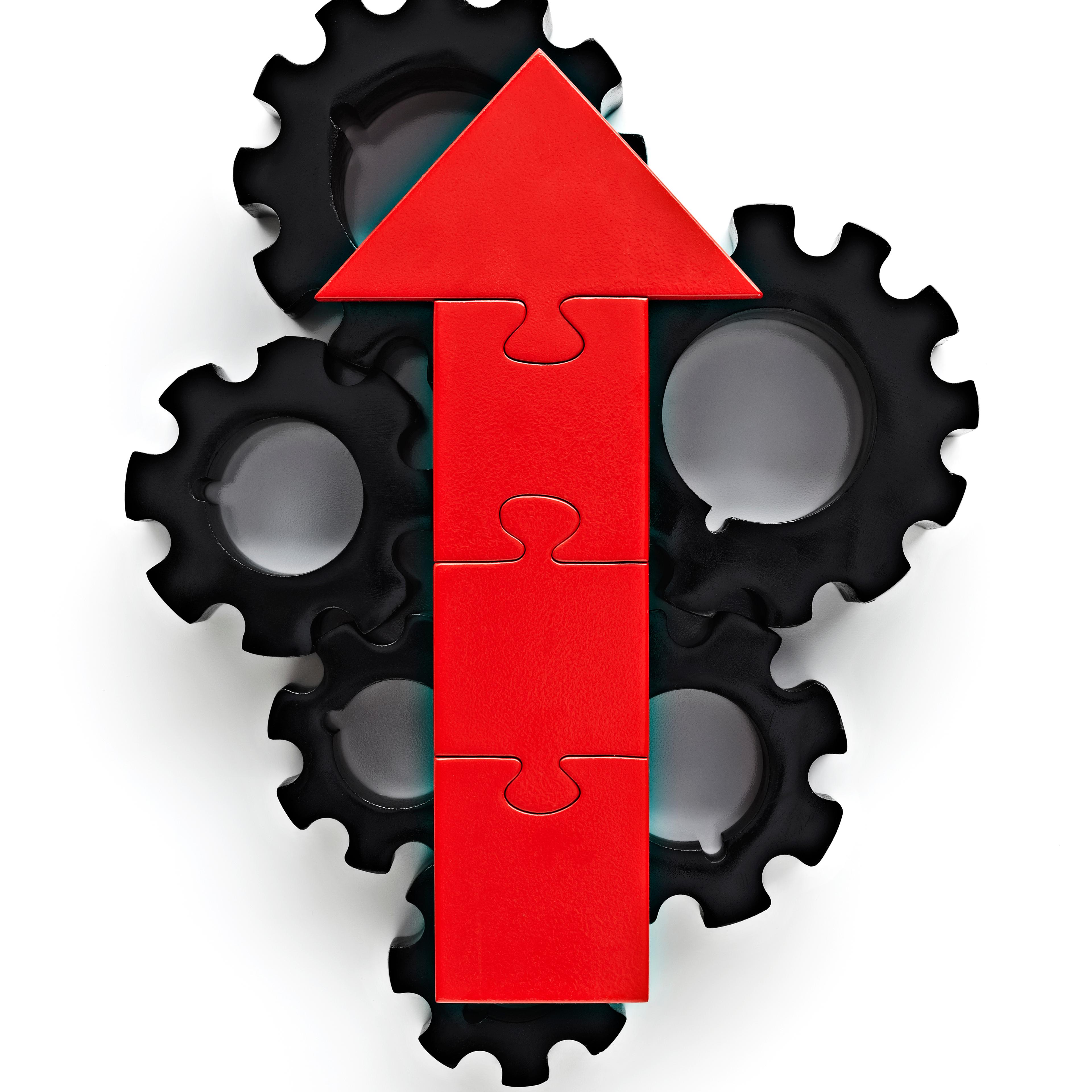 Arrow pointing up