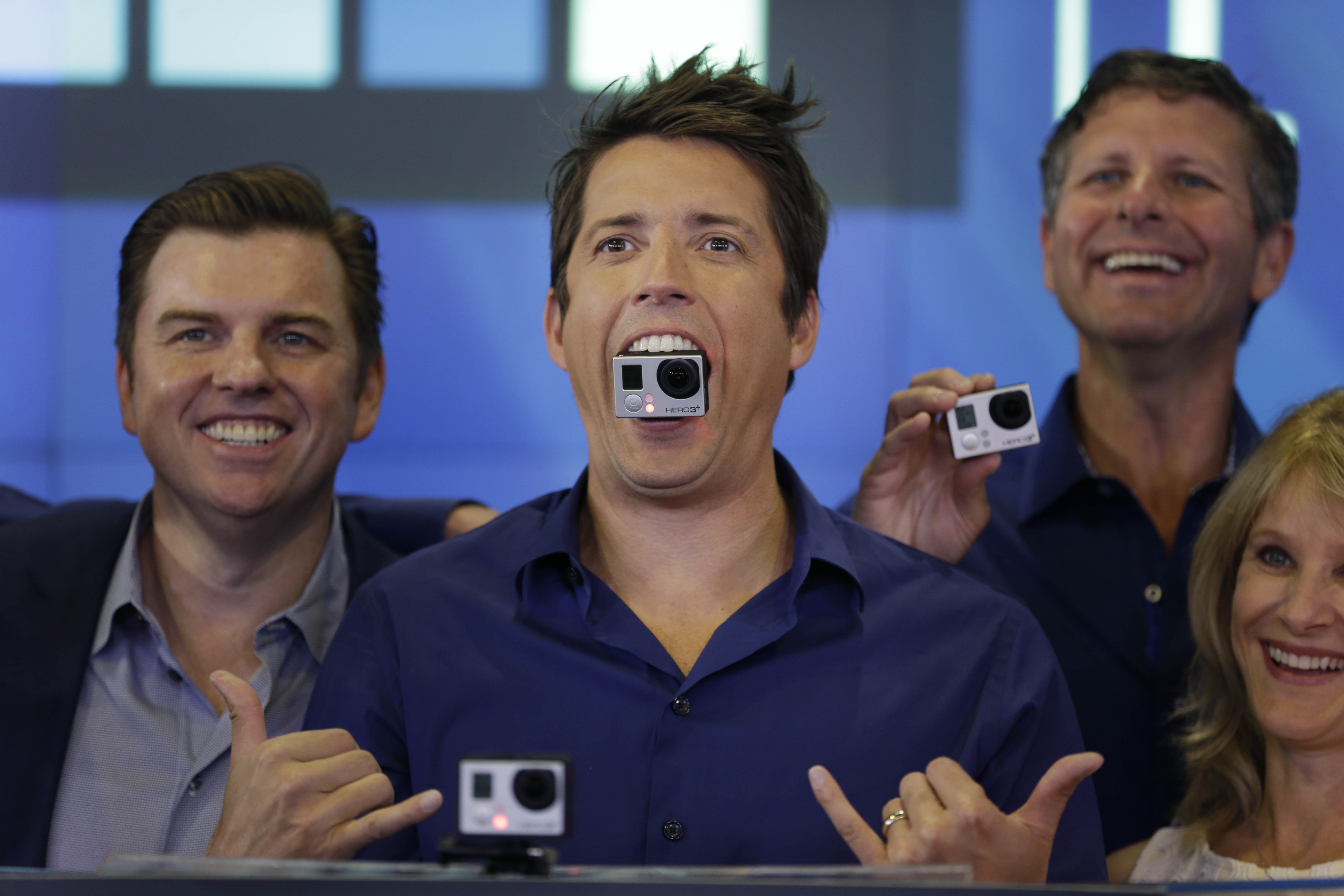 GoPro goes public on Wall Street