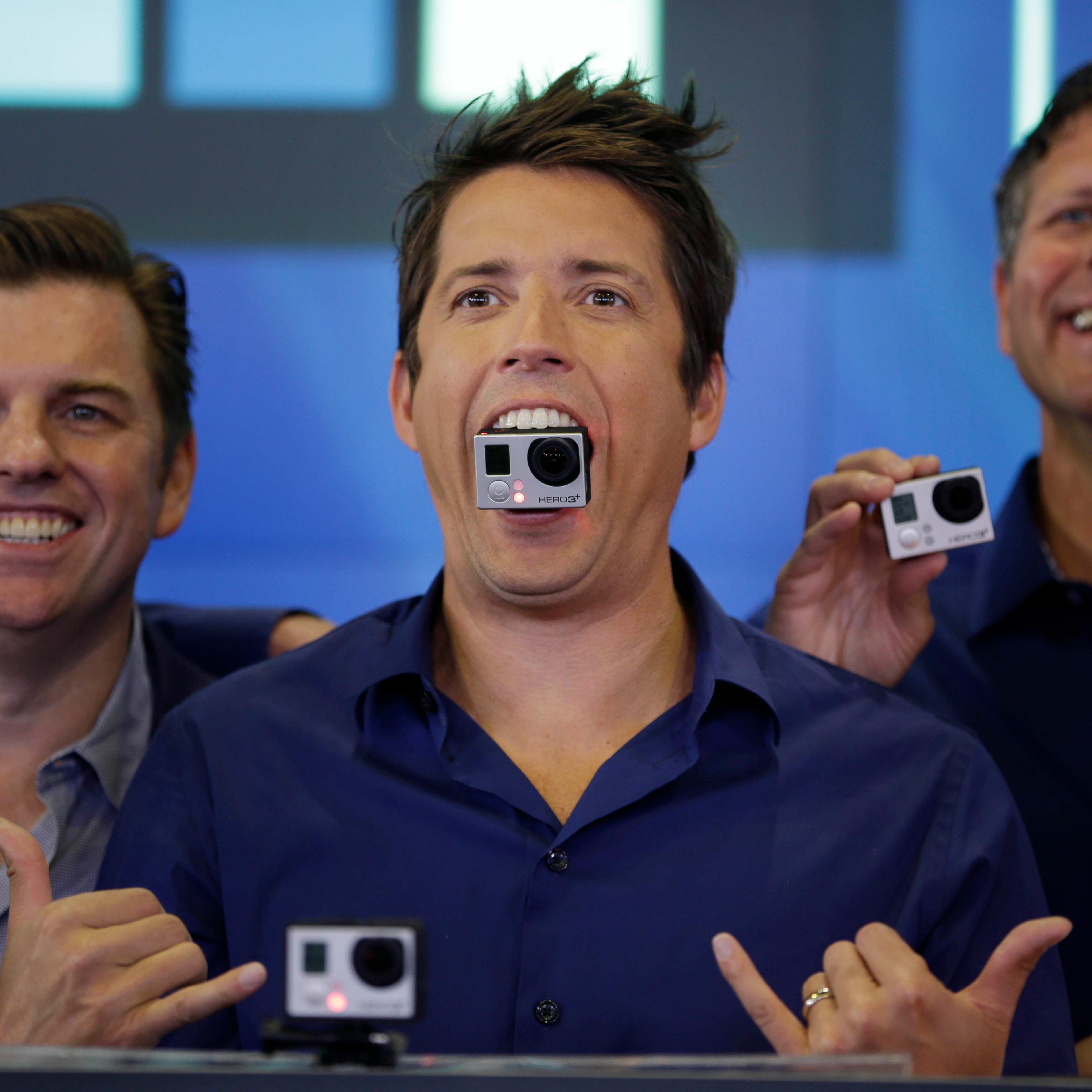 GoPro goes public on Wall Street