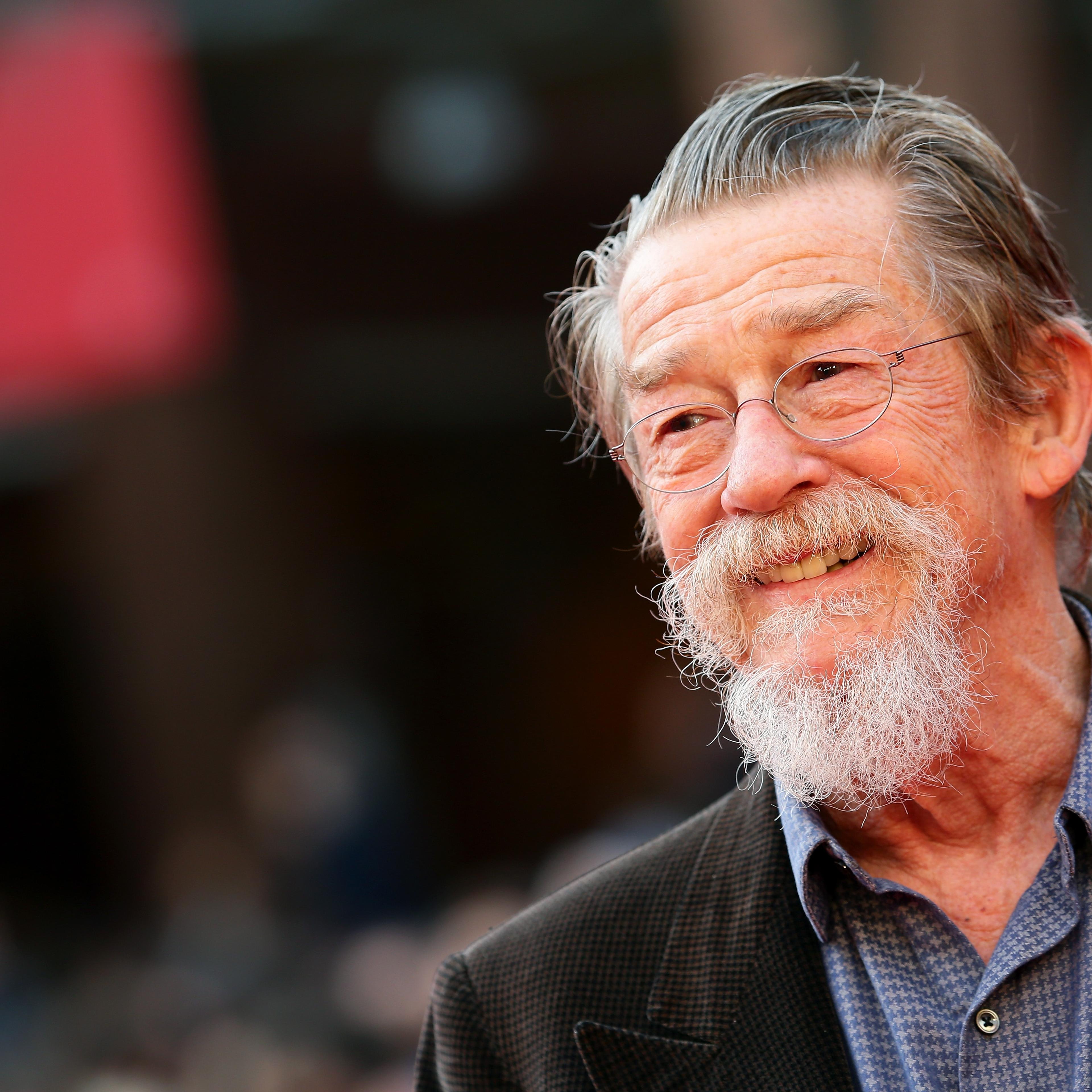 John Hurt On The Red Carpet - The 8th Rome Film Festival