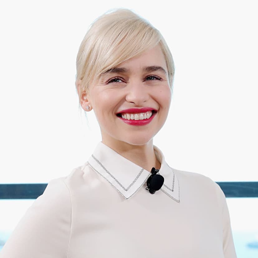 Emilia Clarke attends Kering Talks Women In Motion At The Cannes Film Festival