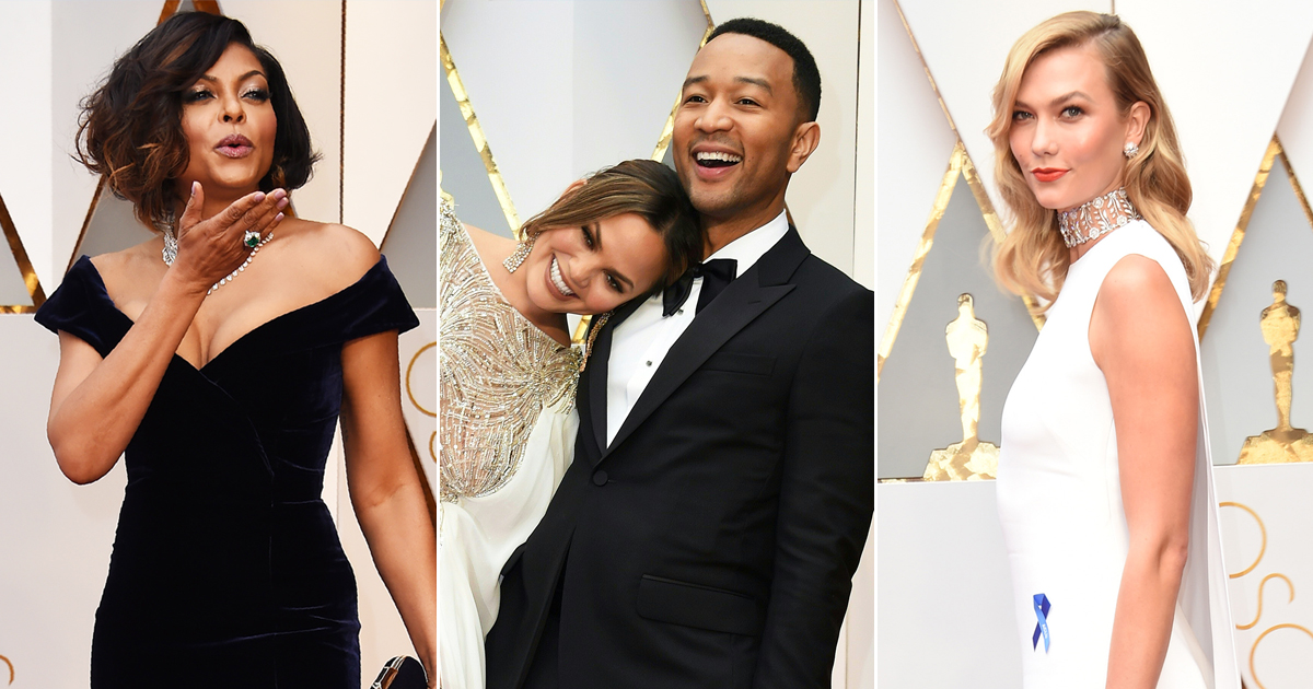Oscars red carpet
