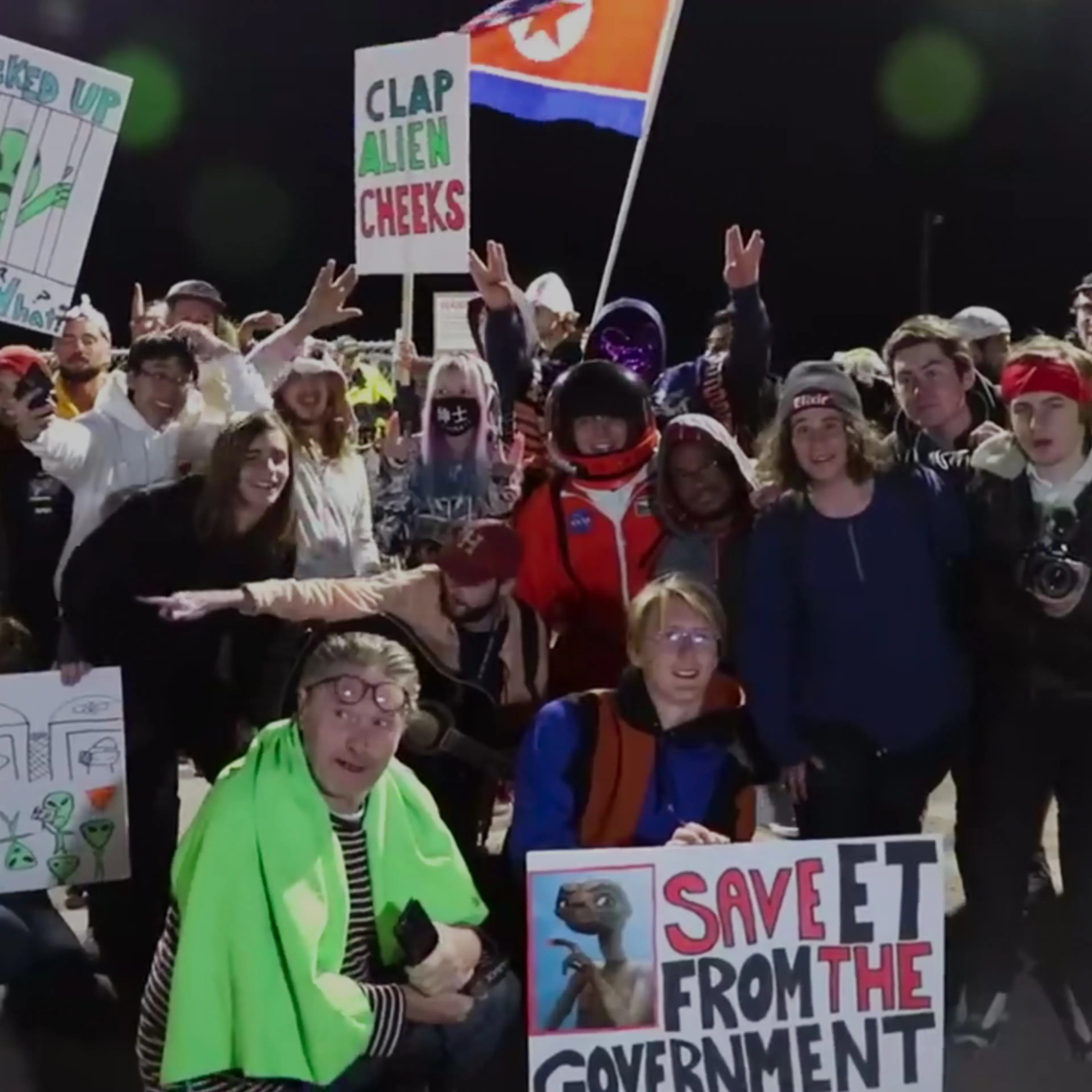 The Netflix doc Trainwreck: Storm Area 51.