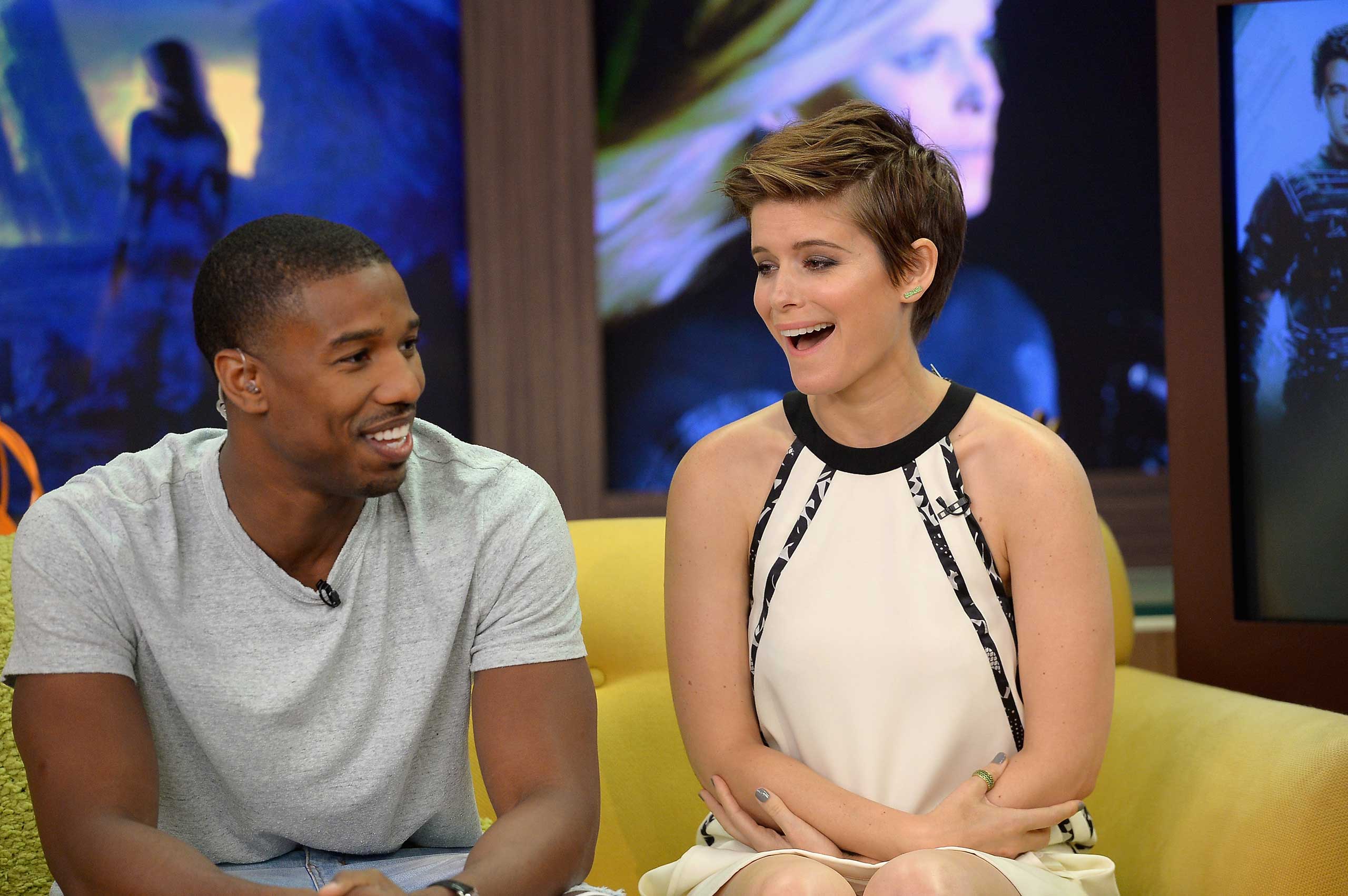 Michael B. Jordan and Kate Mara