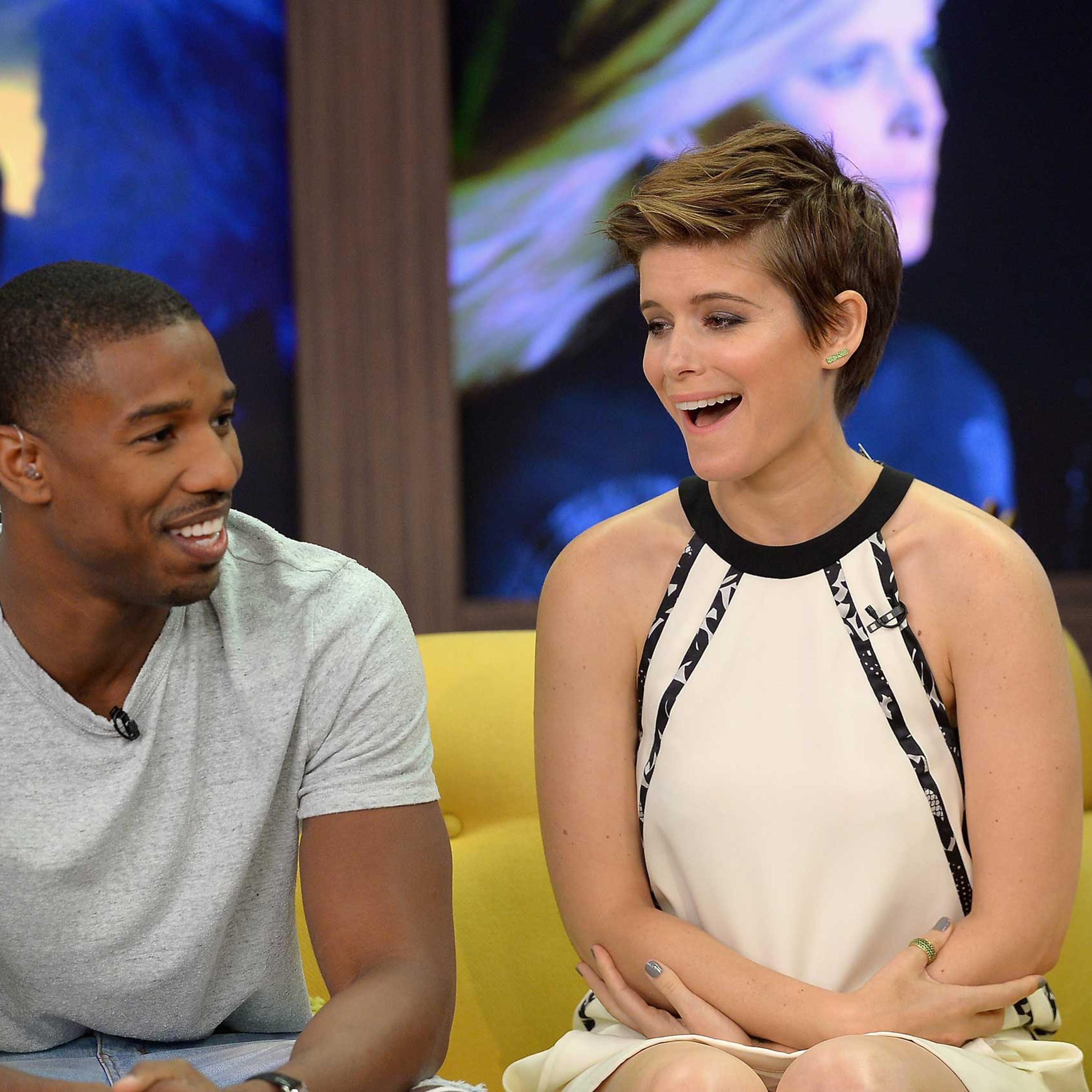 Michael B. Jordan and Kate Mara