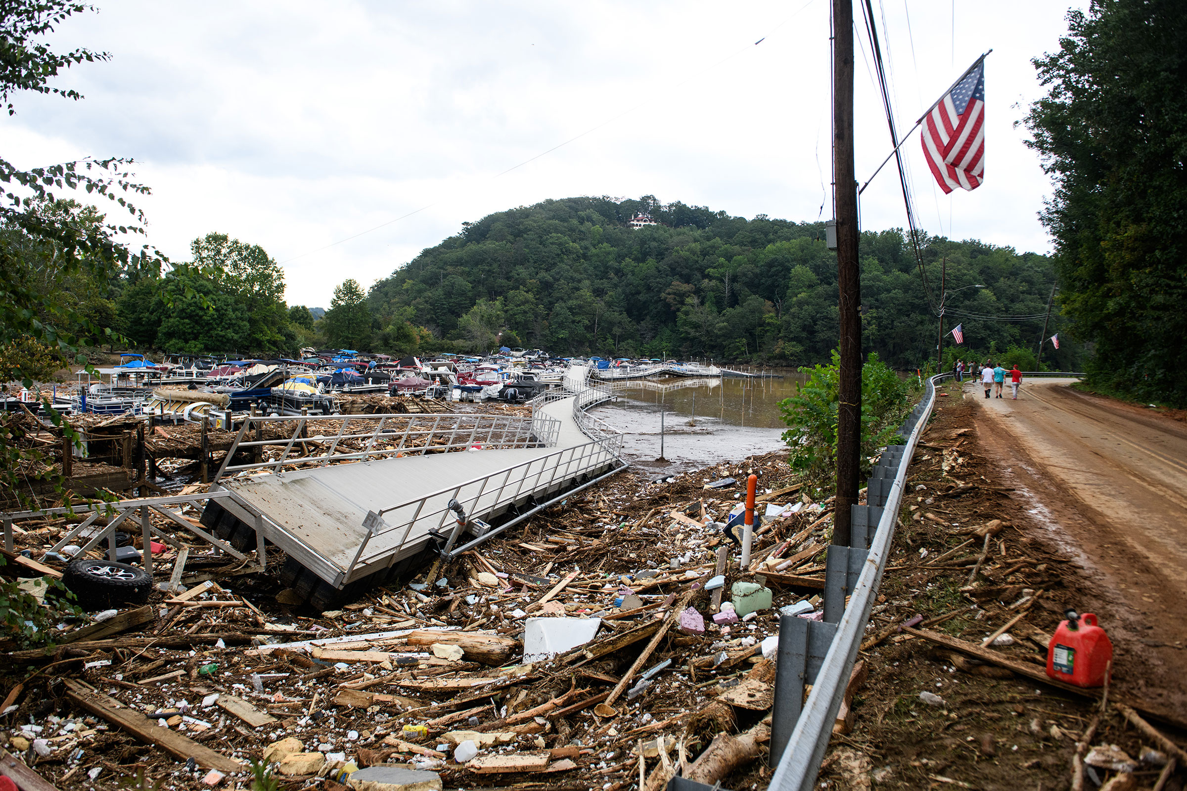 Photos of Hurricane Helene’s Devastation in North Carolina