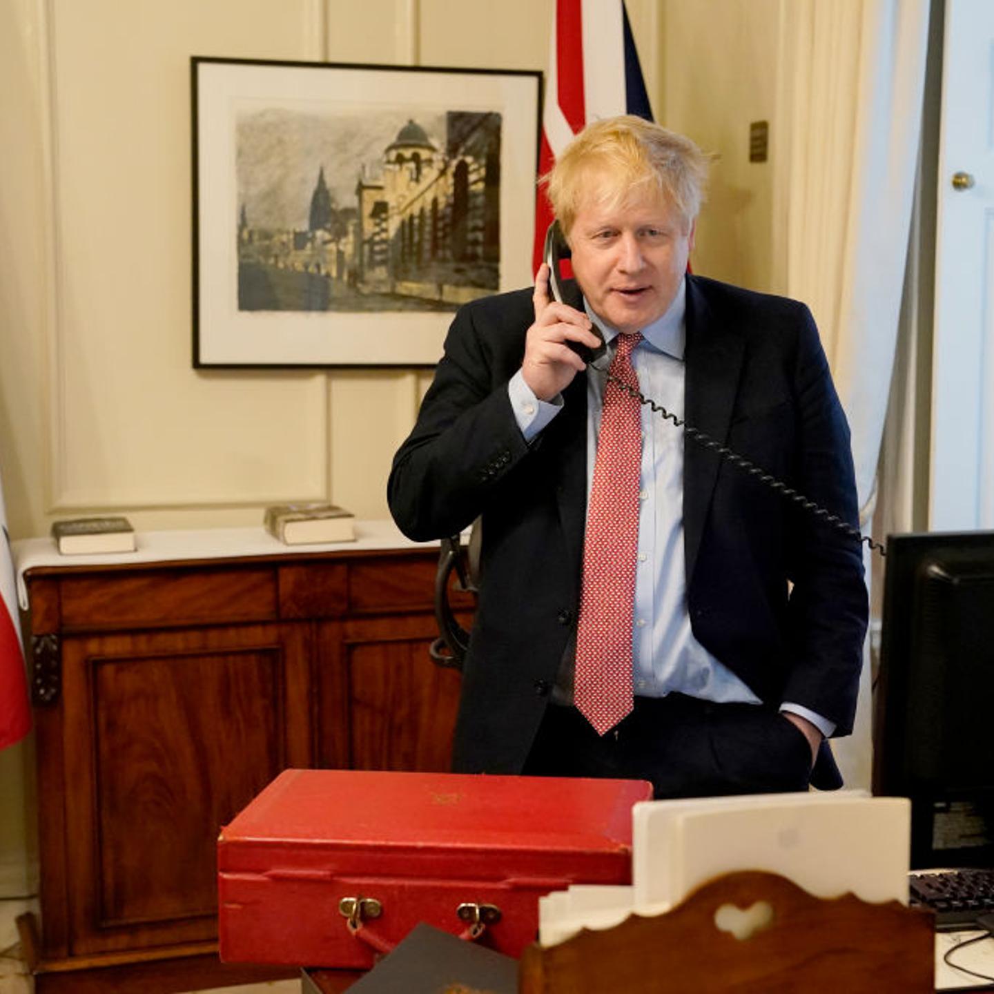 Boris Johnson Conducts Weekly Audience With Queen By Phone