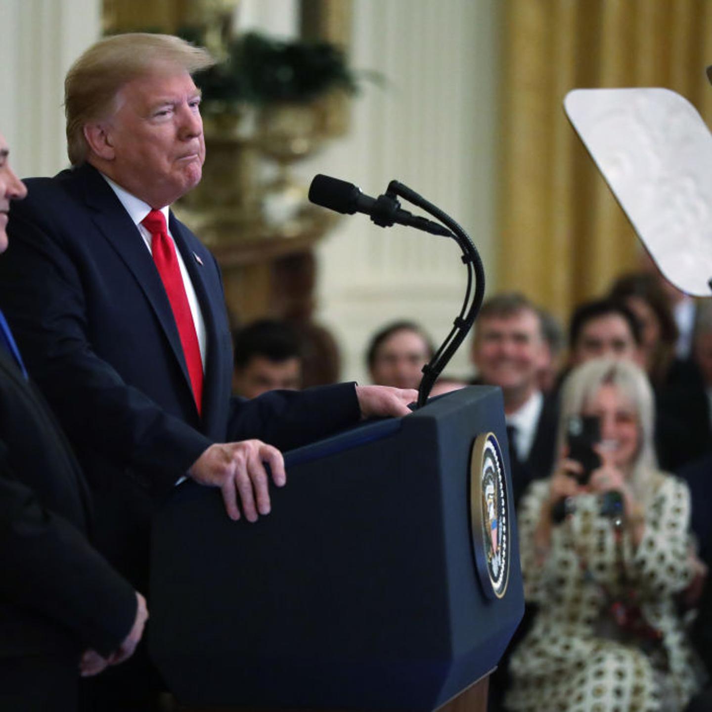 President Trump Meets With Israeli PM Netanyahu At The White House