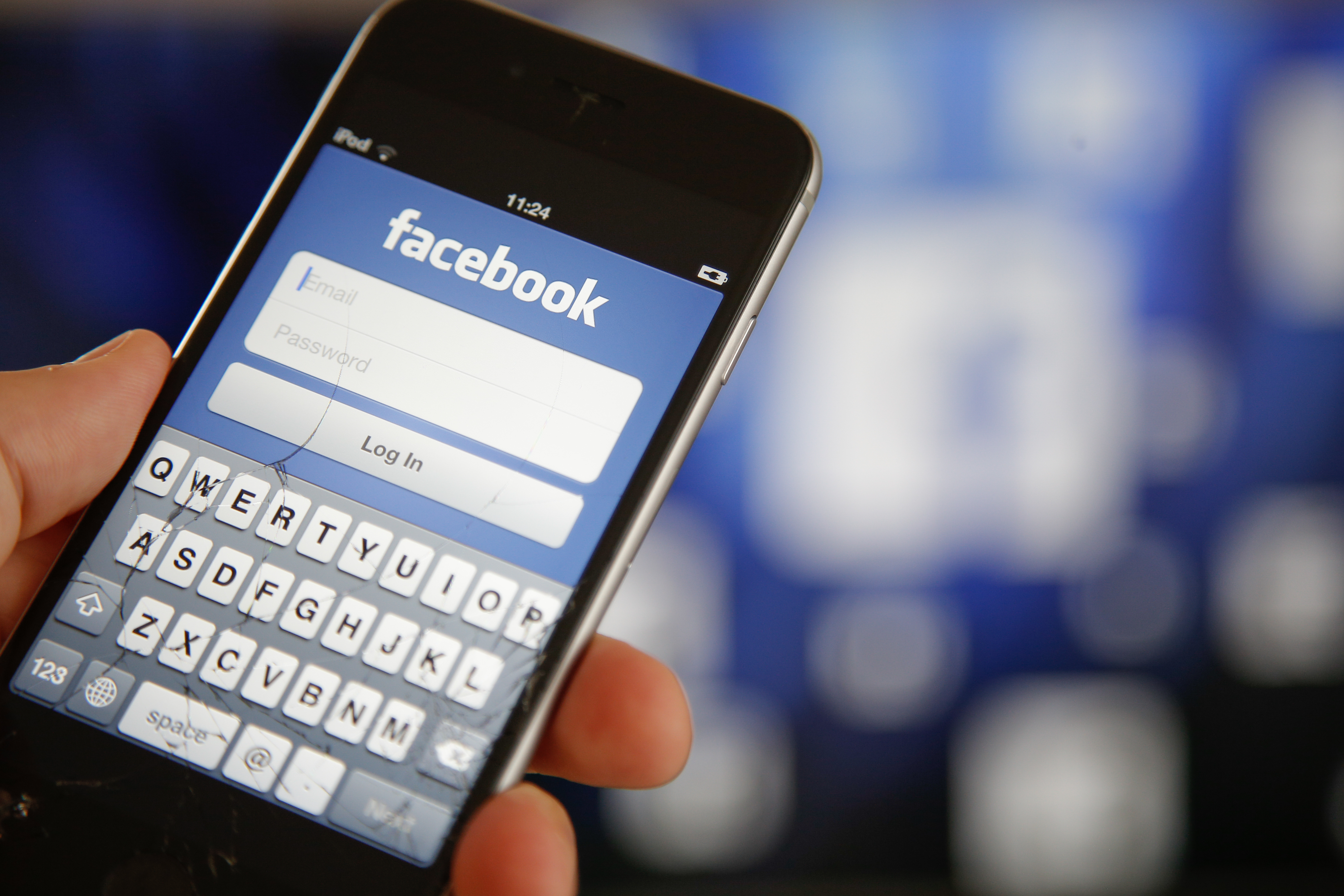 Facebook on smartphones and tv's