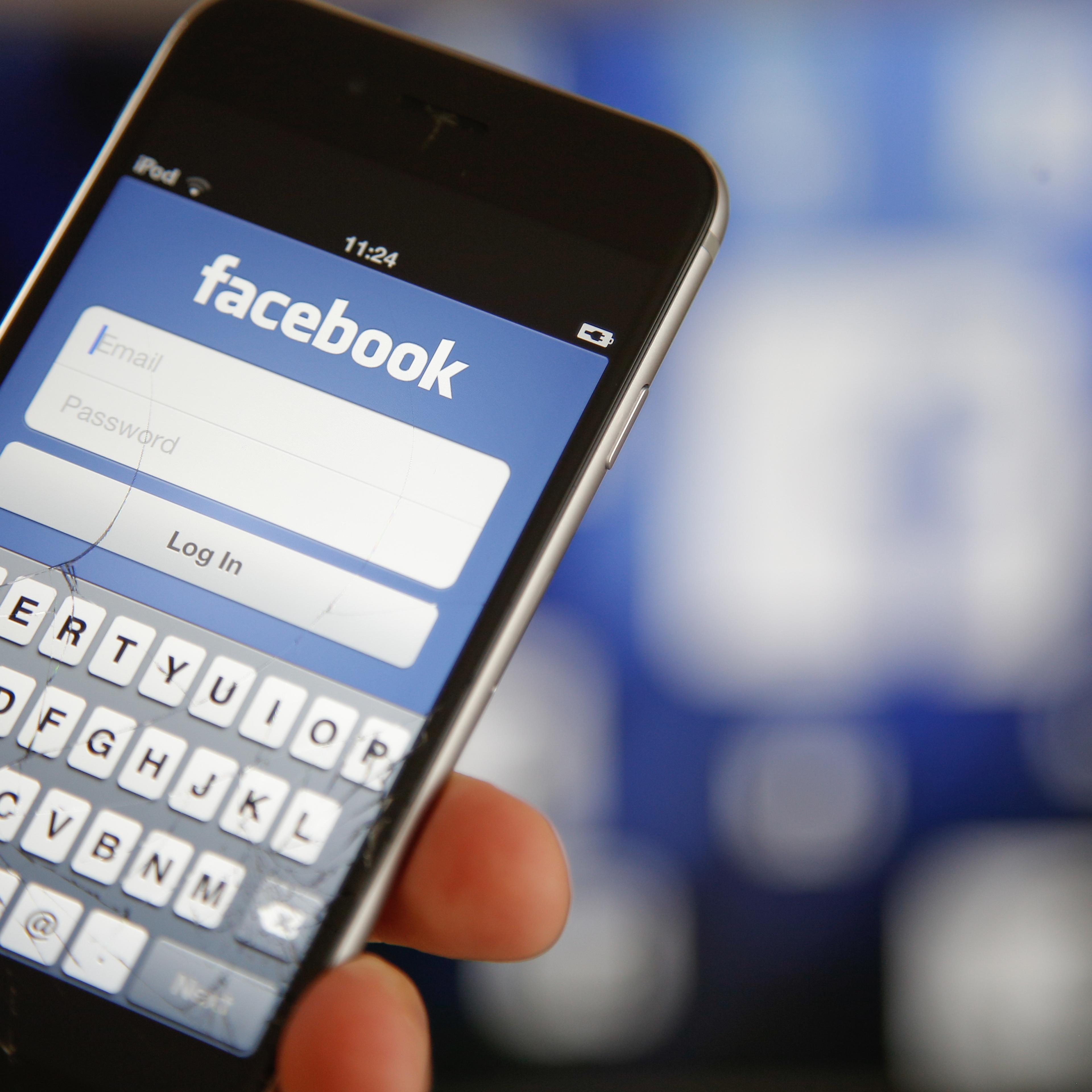 Facebook on smartphones and tv's