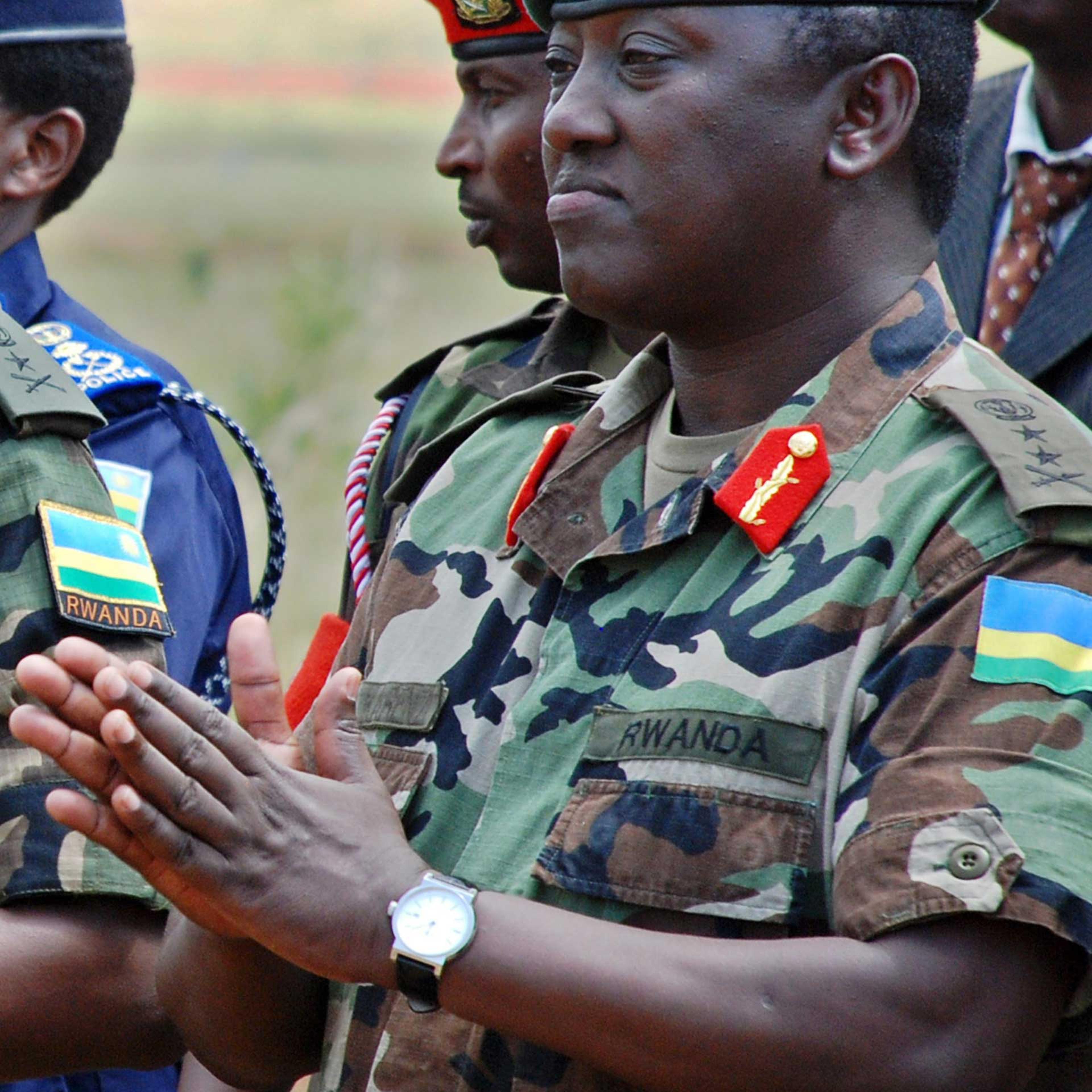 Rwandan Lieutenant General Karenzi Karake