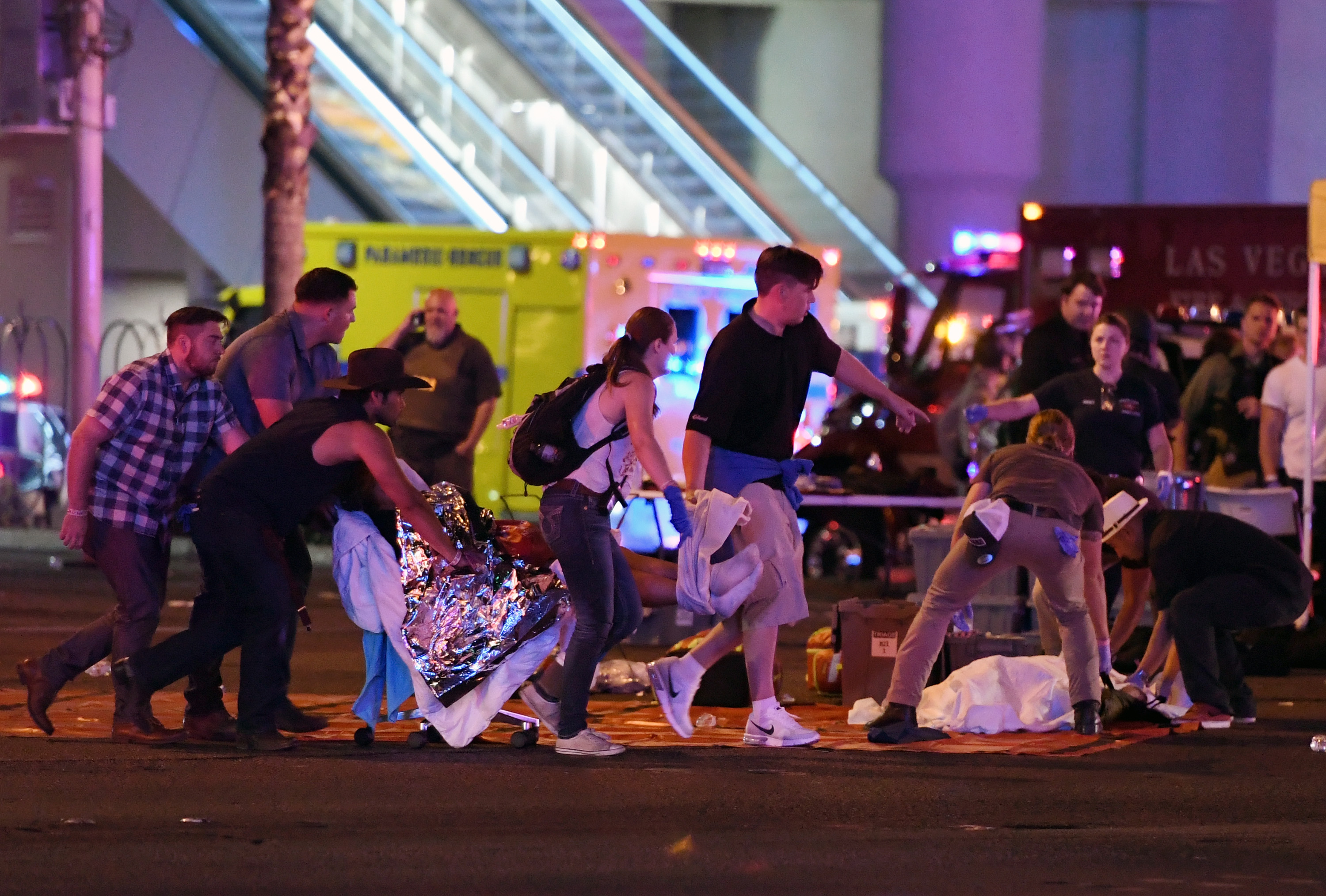 Trump Responds Las Vegas Shooting
