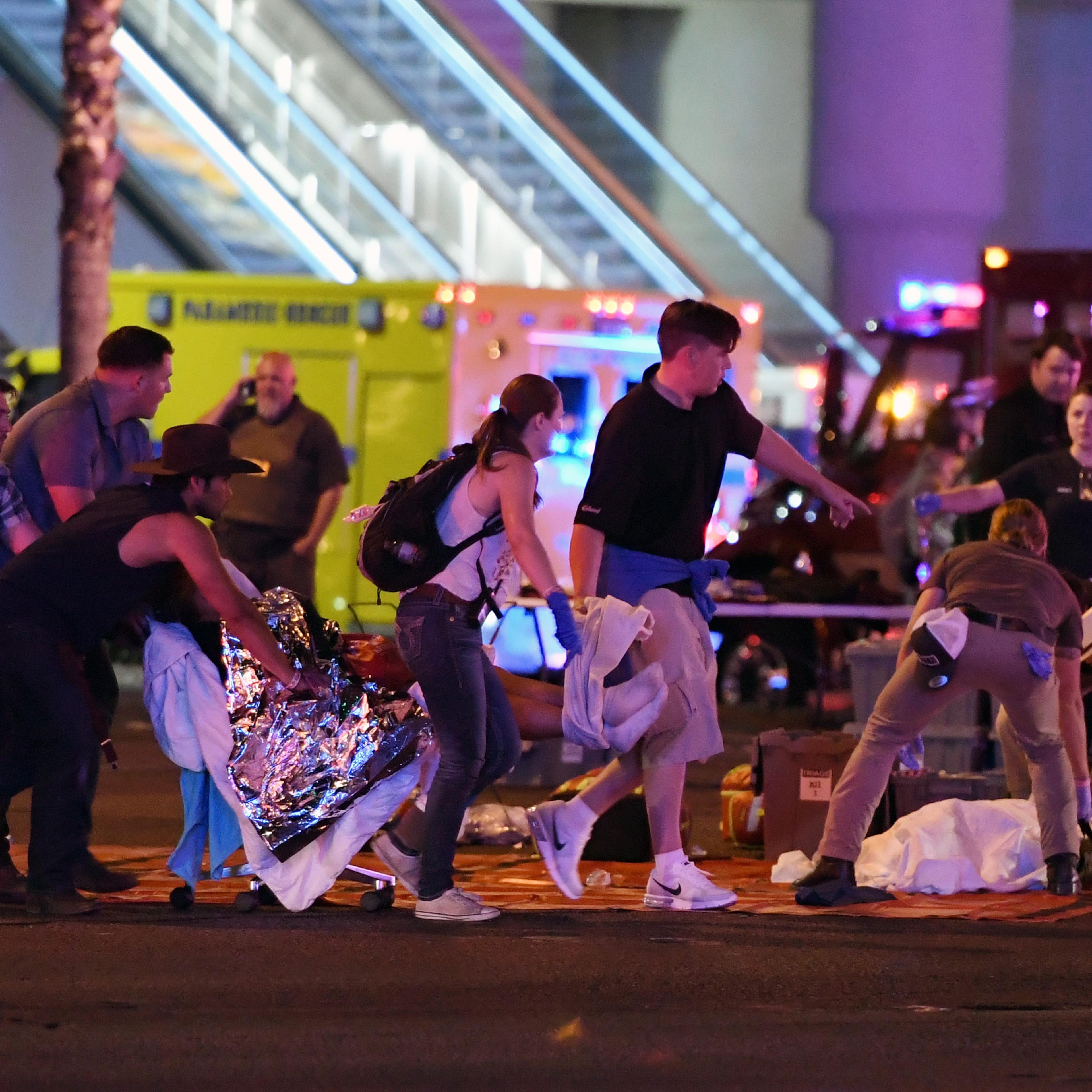 Trump Responds Las Vegas Shooting