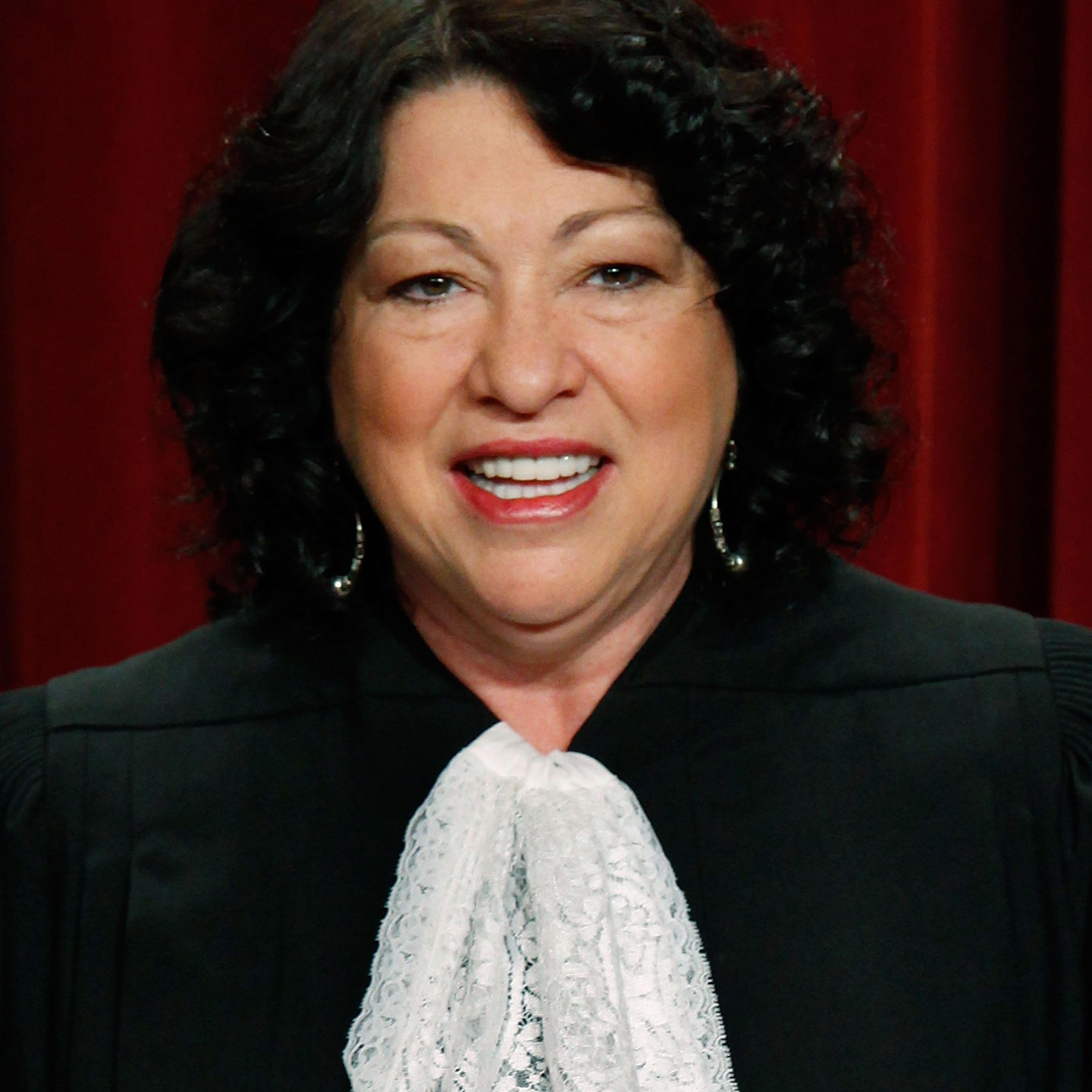 Associate Justice Sonia Sotomayor, poses for a photograph at the Supreme Court building on September 29, 2009 in Washington, DC.