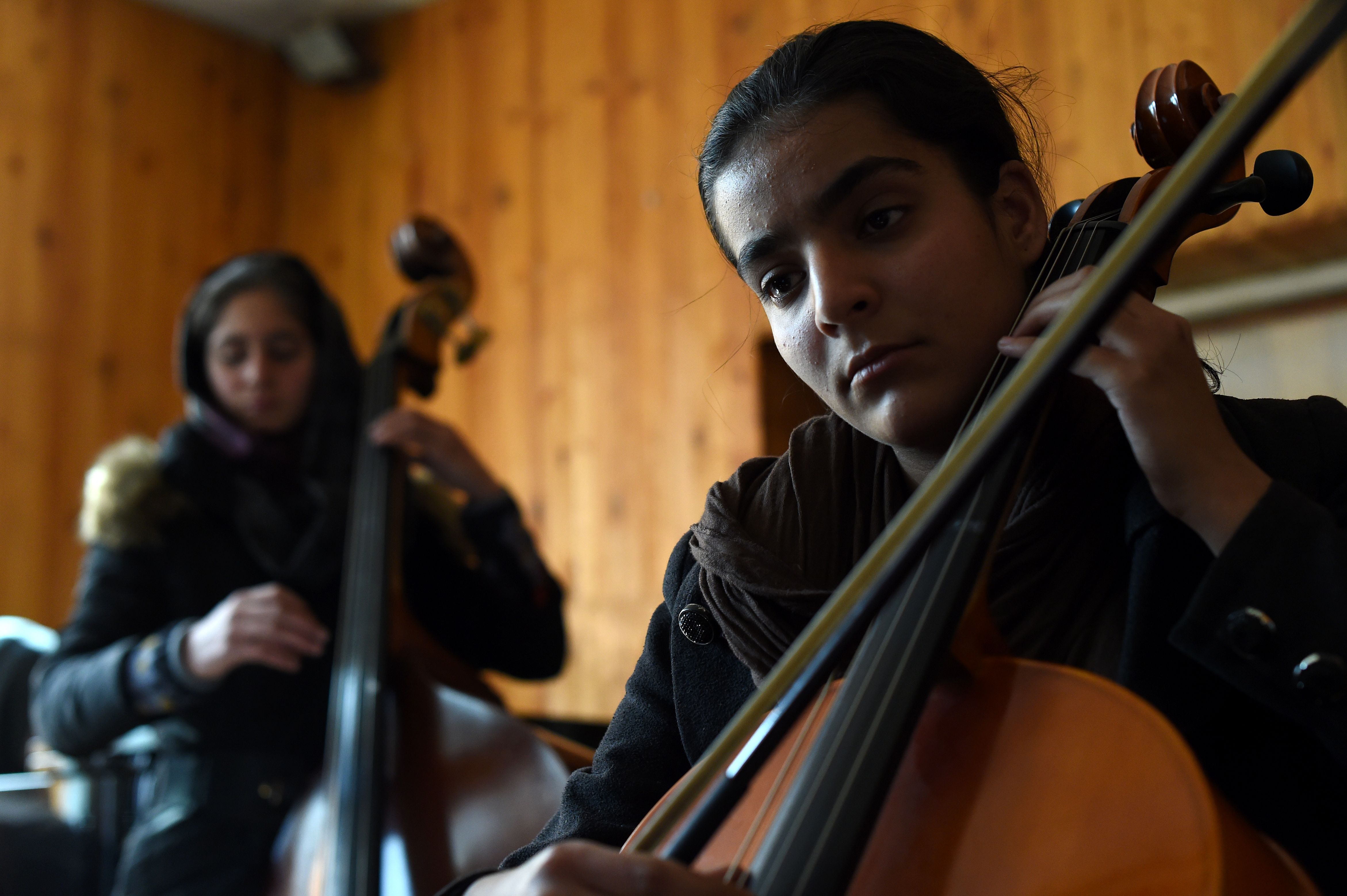 AFGHANISTAN-MUSIC-GENDER-DAVOS