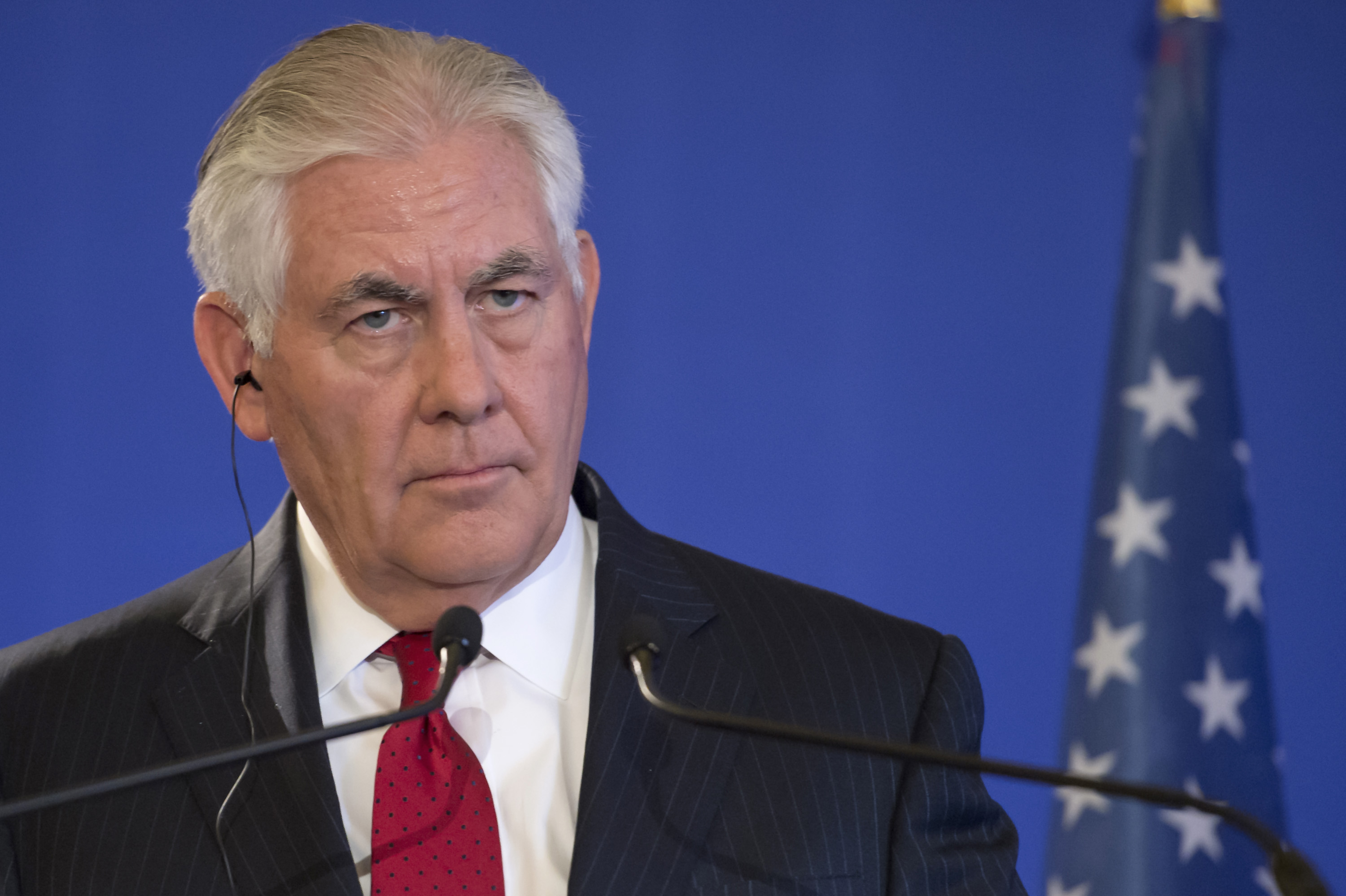 U.S. Secretary of State Rex Tillerson Visits French Ministry Of Foreign Affairs In Paris