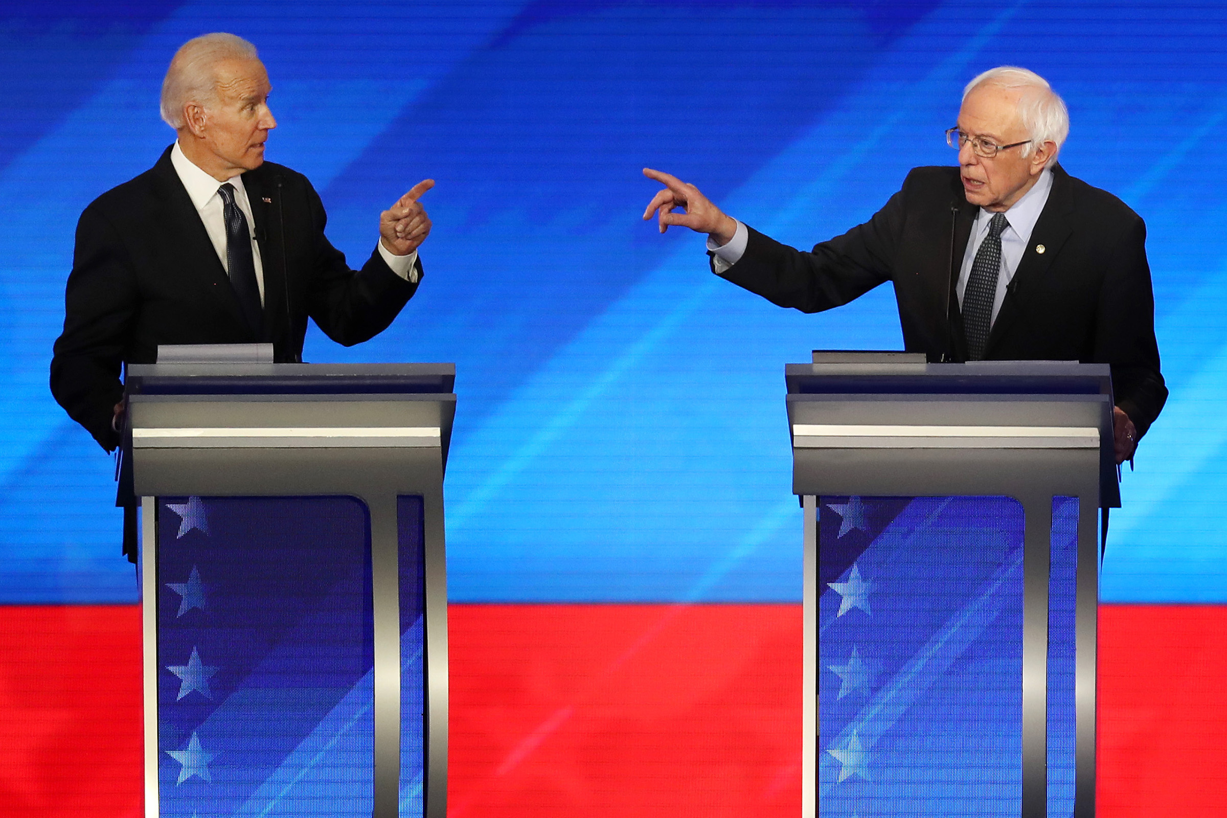 Democratic Presidential Candidates Debate In New Hampshire Ahead Of First Primary Contest