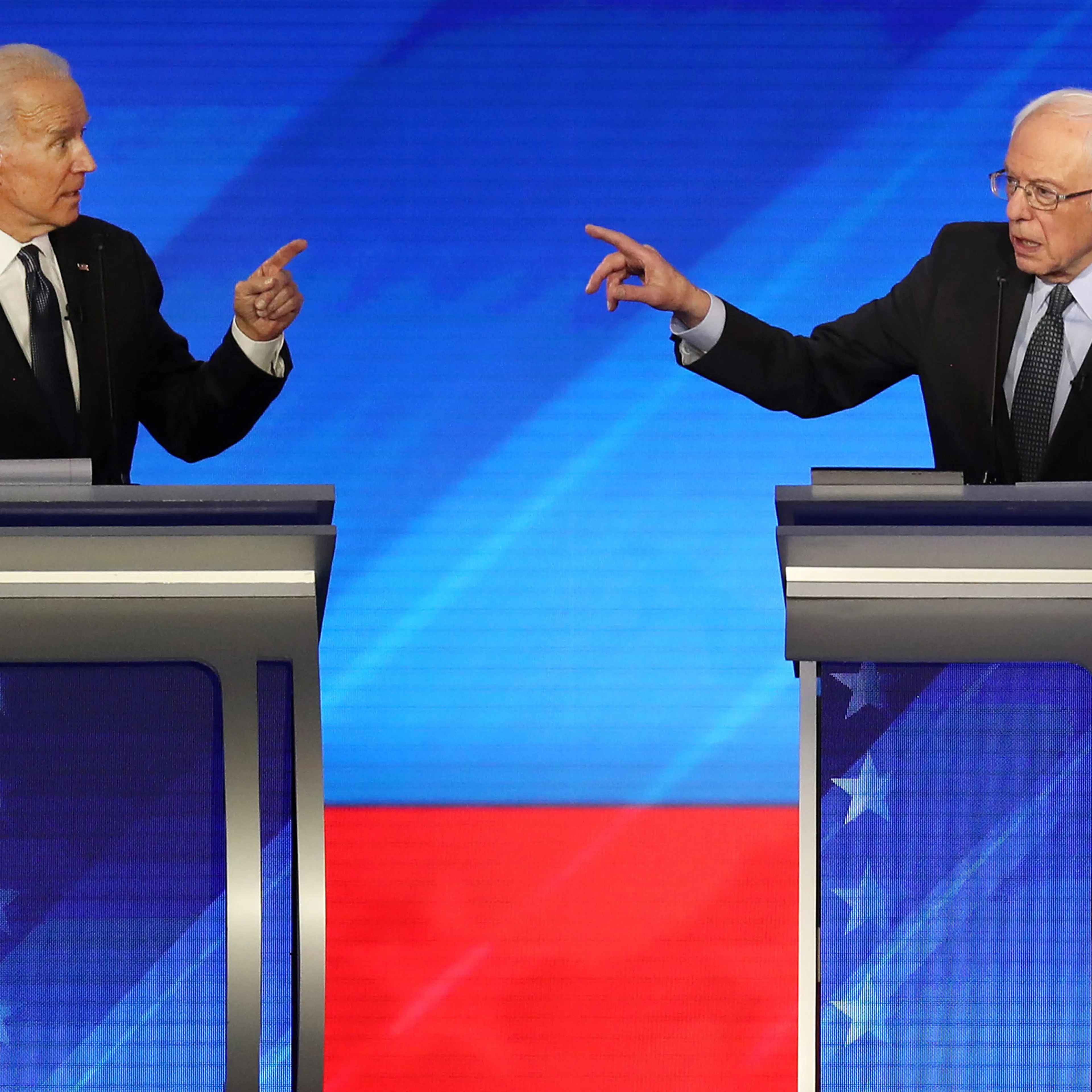 Democratic Presidential Candidates Debate In New Hampshire Ahead Of First Primary Contest
