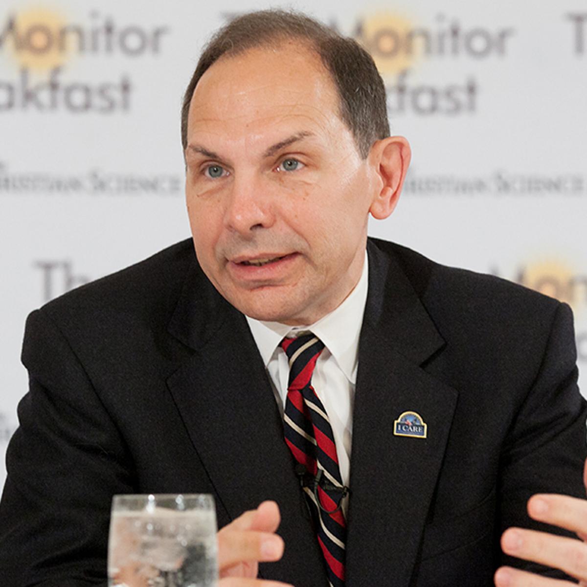 VA Secretary Bob McDonald previews the coming changes at the VA last Thursday.