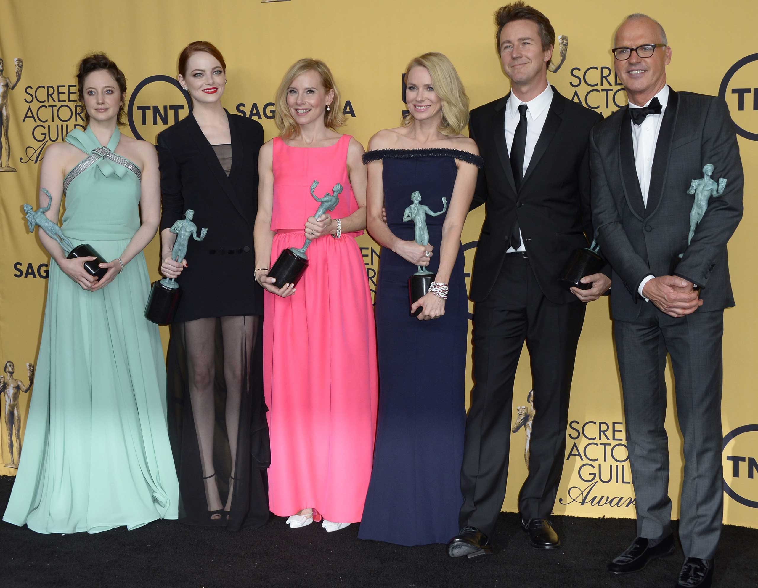 Press Room - 21st Annual Screen Actors Guild Awards