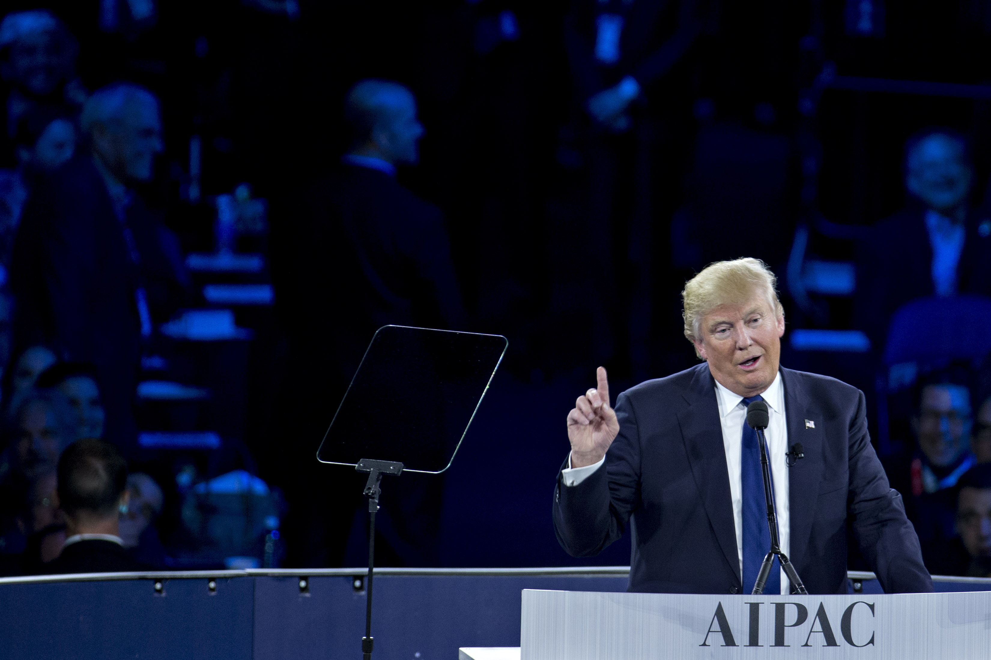 Presidential Candidates Speak At The AIPAC Policy Conference