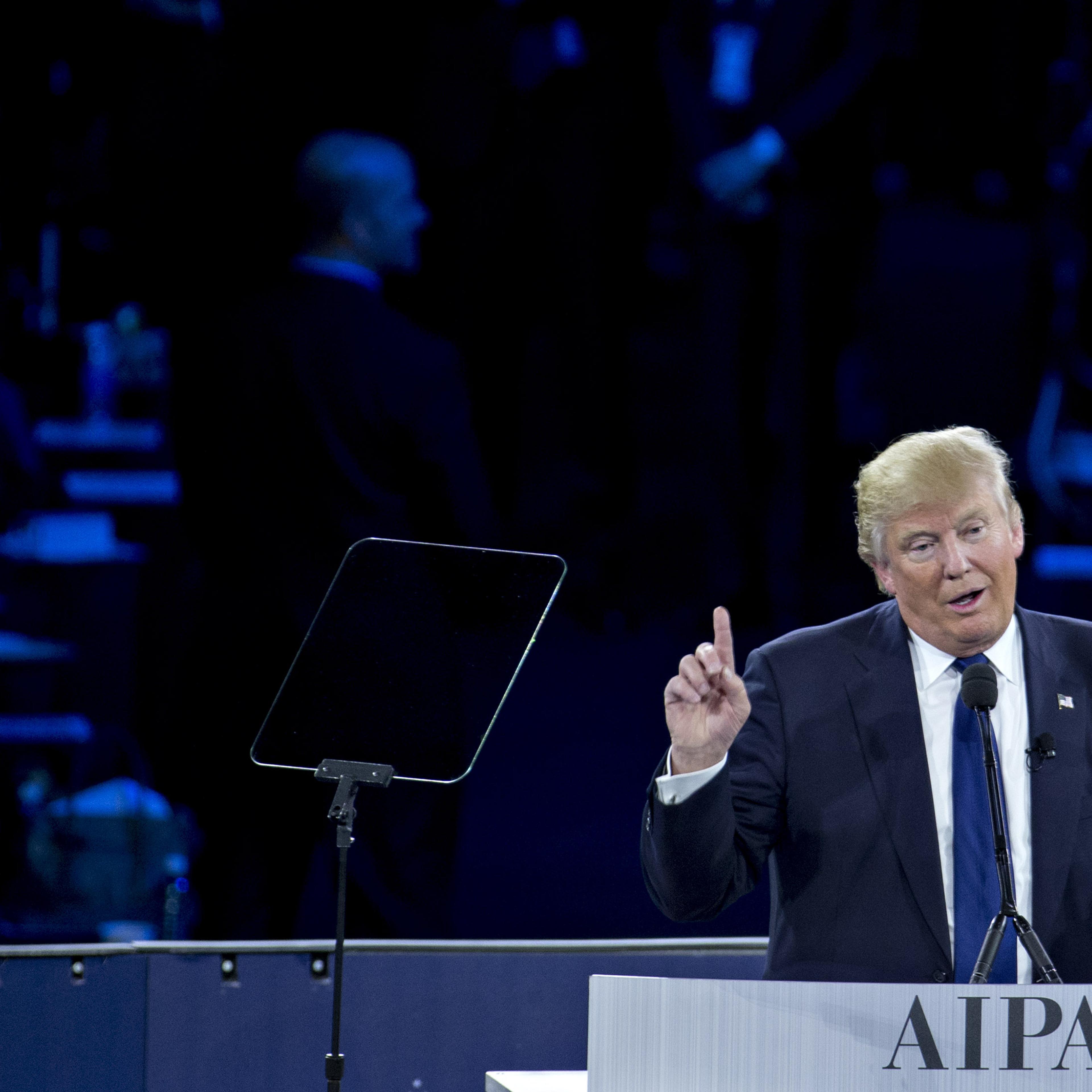 Presidential Candidates Speak At The AIPAC Policy Conference