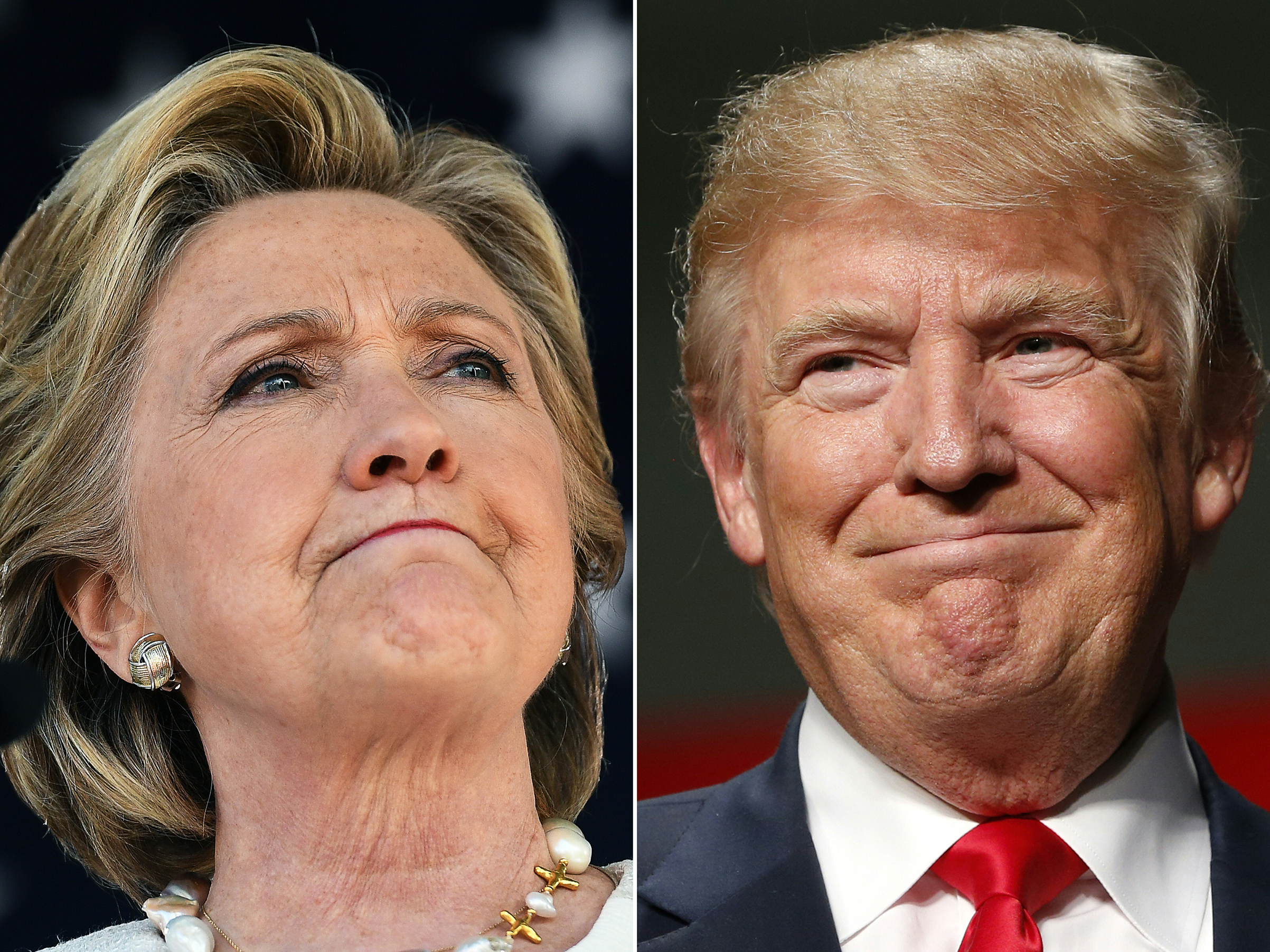 Donald Trump Hillary Clinton 2016 Election