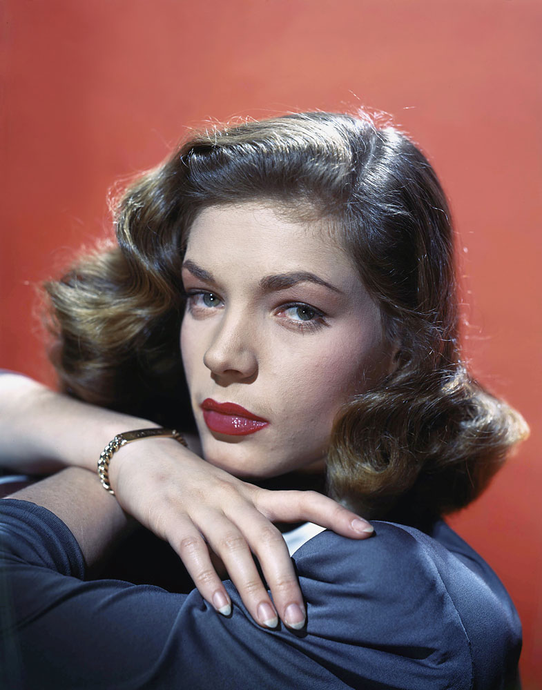 American actress Lauren Bacall
