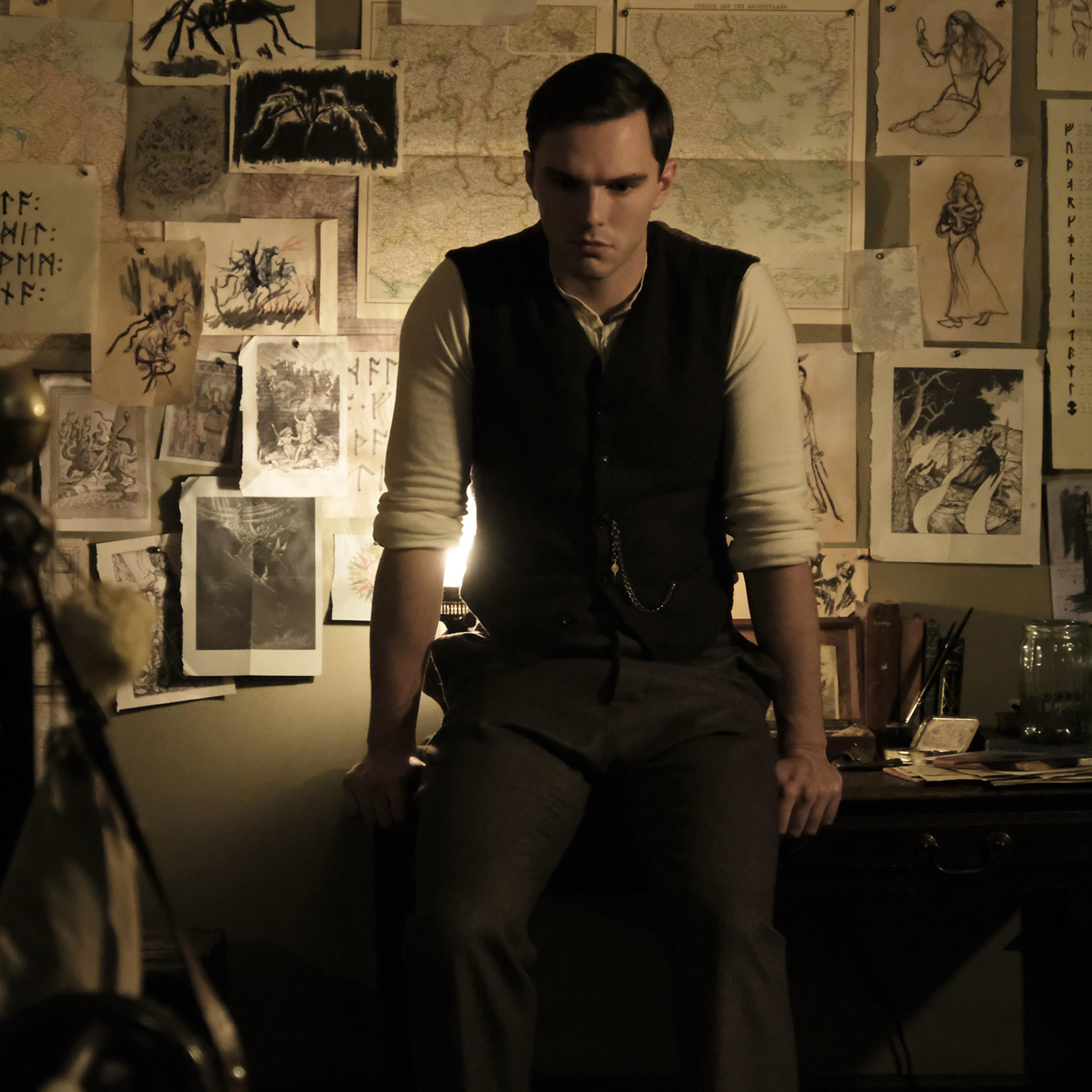 Nicholas Hoult in the film TOLKIEN. Photo by David Appleby. © 2019 Twentieth Century Fox Film Corporation All Rights Reserved
