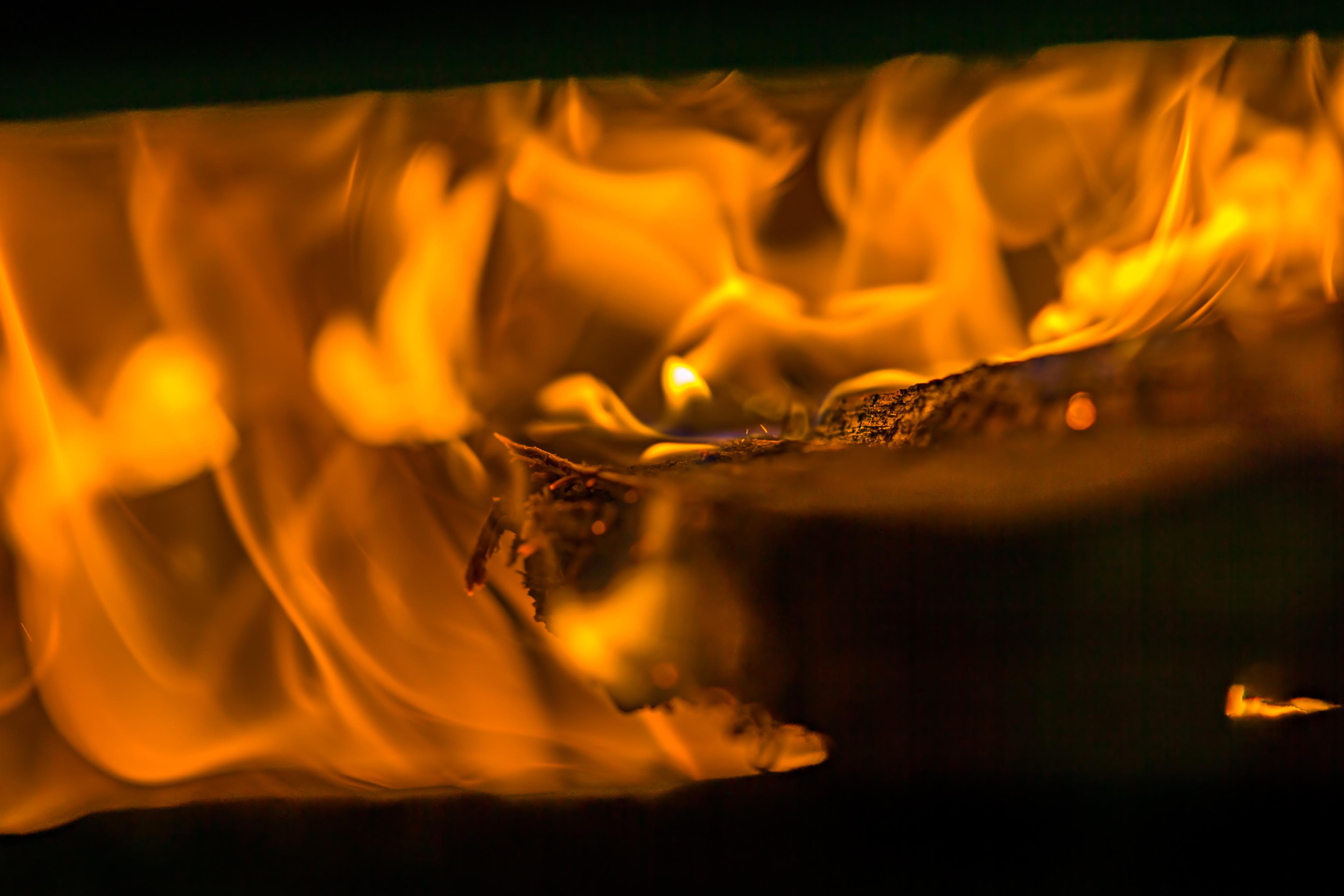 Fire cremation