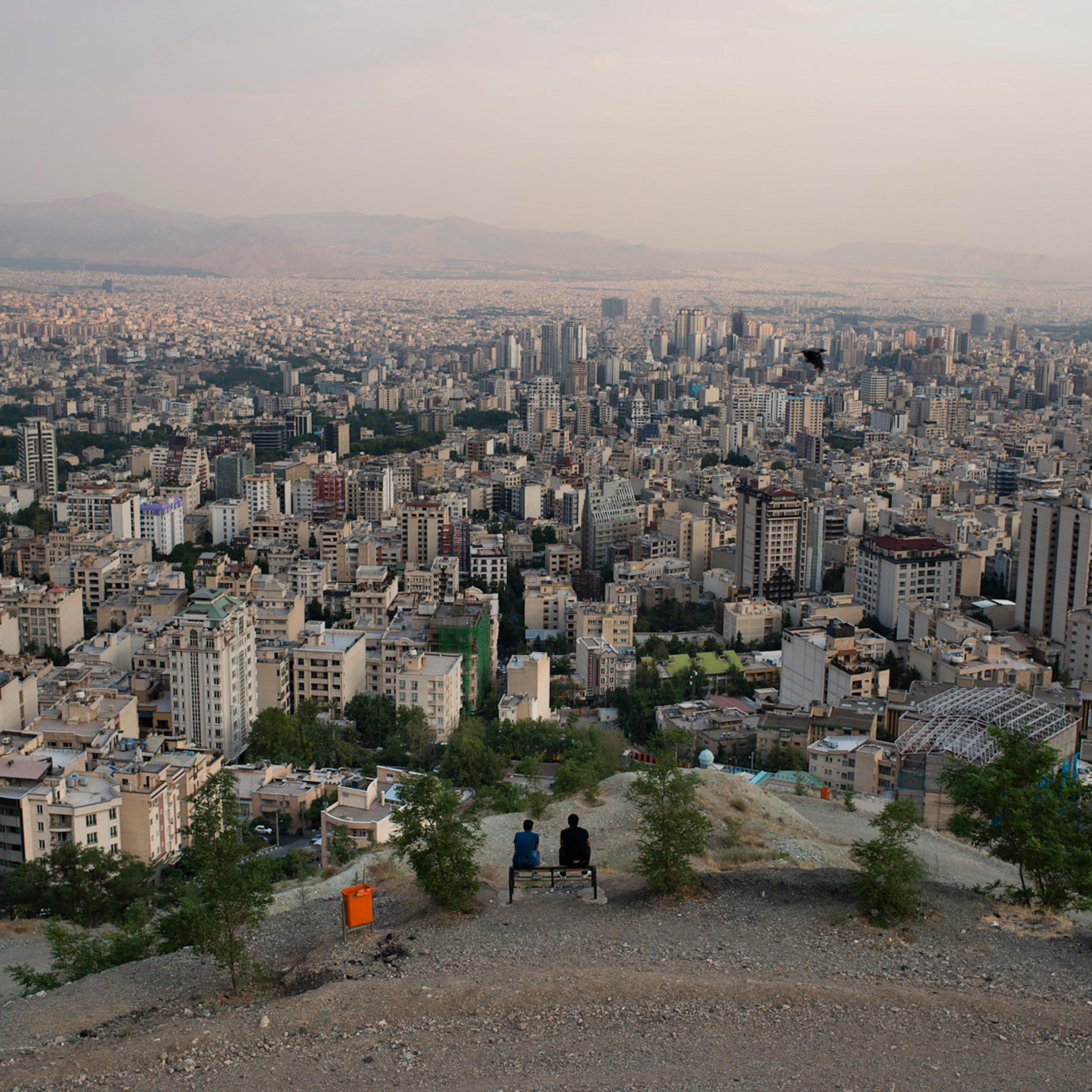 An overview of Tehran, July 7.